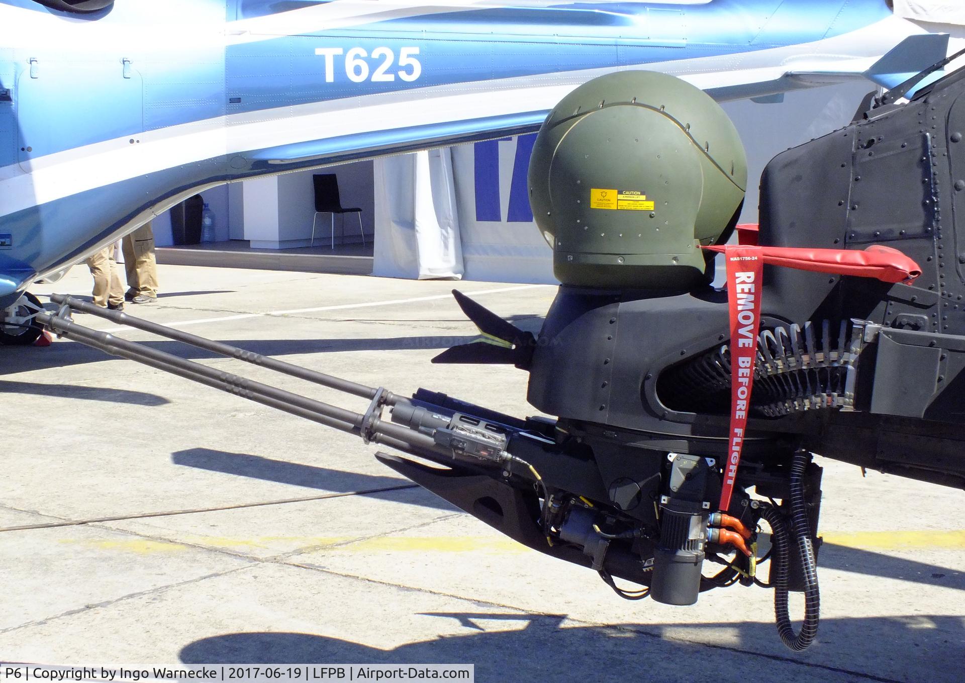 P6, AgustaWestland (TUSAS) T-129B ATAK C/N 29807, AgustaWestland (TUSAS TAI) T-129B Atak at the Aerosalon 2017, Paris