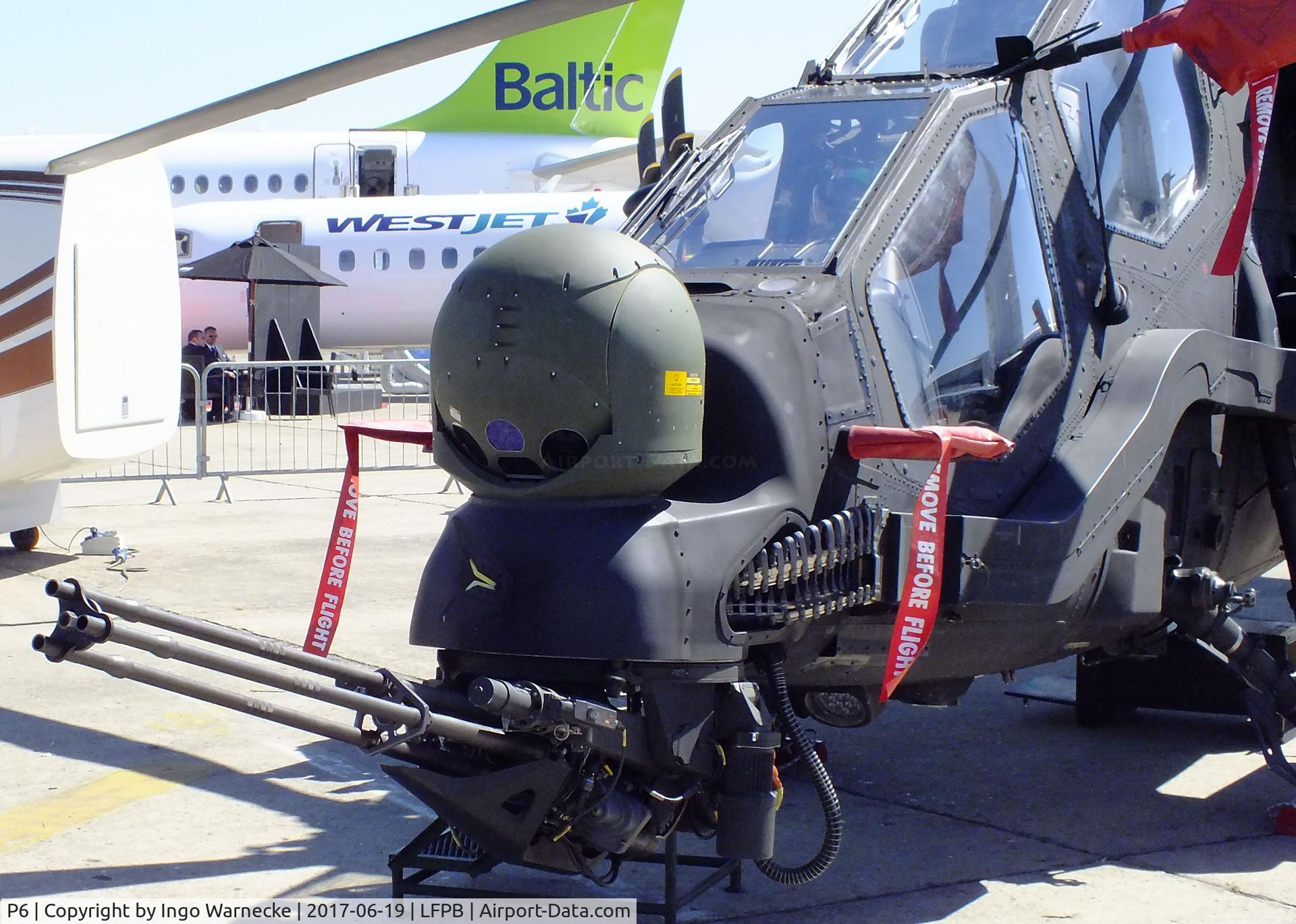 P6, AgustaWestland (TUSAS) T-129B ATAK C/N 29807, AgustaWestland (TUSAS TAI) T-129B Atak at the Aerosalon 2017, Paris