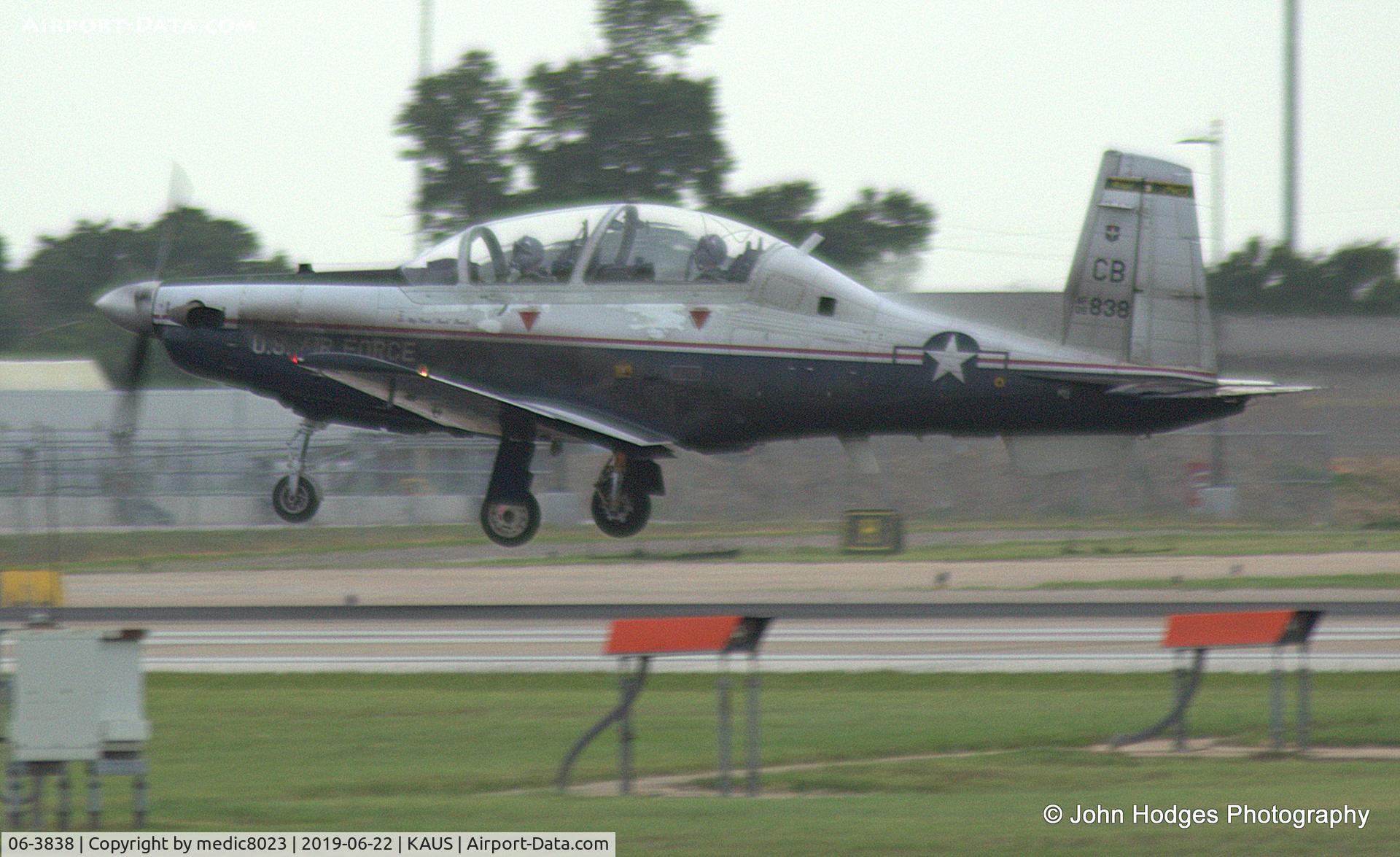 06-3838, 2007 Raytheon T-6A Texan II C/N PT-393, T-6 from the 37th FTS, Columbus AFB