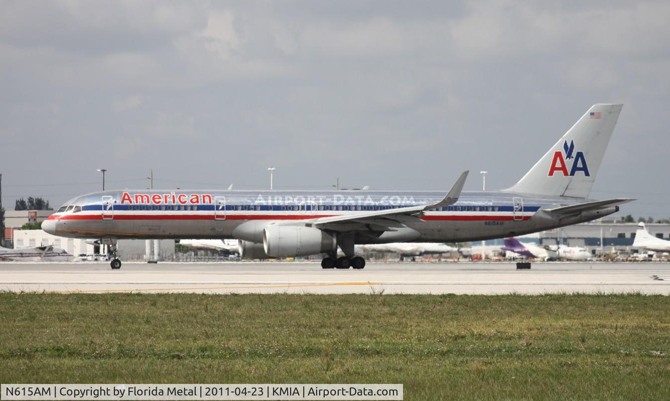 N615AM, 1989 Boeing 757-223 C/N 24491, MIA spotting