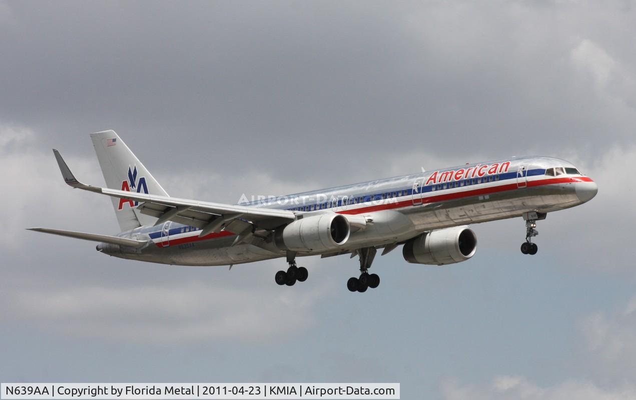 N639AA, 1991 Boeing 757-223 C/N 24597, MIA spotting