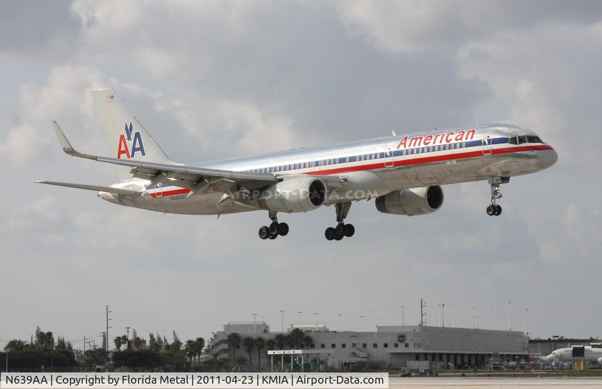 N639AA, 1991 Boeing 757-223 C/N 24597, MIA spotting