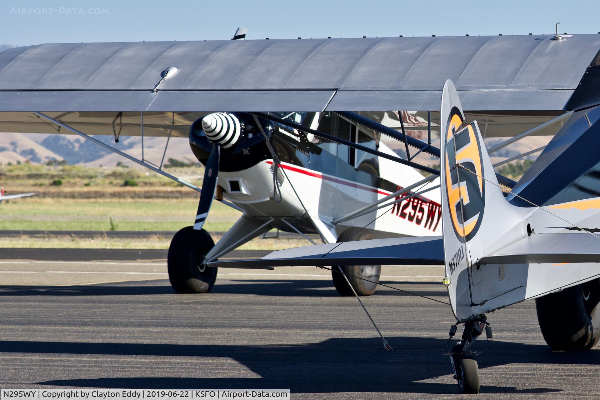 N295WY, 2018 Aviat Husky A-1C-180 C/N 3295, Livermore Airport California 2019.