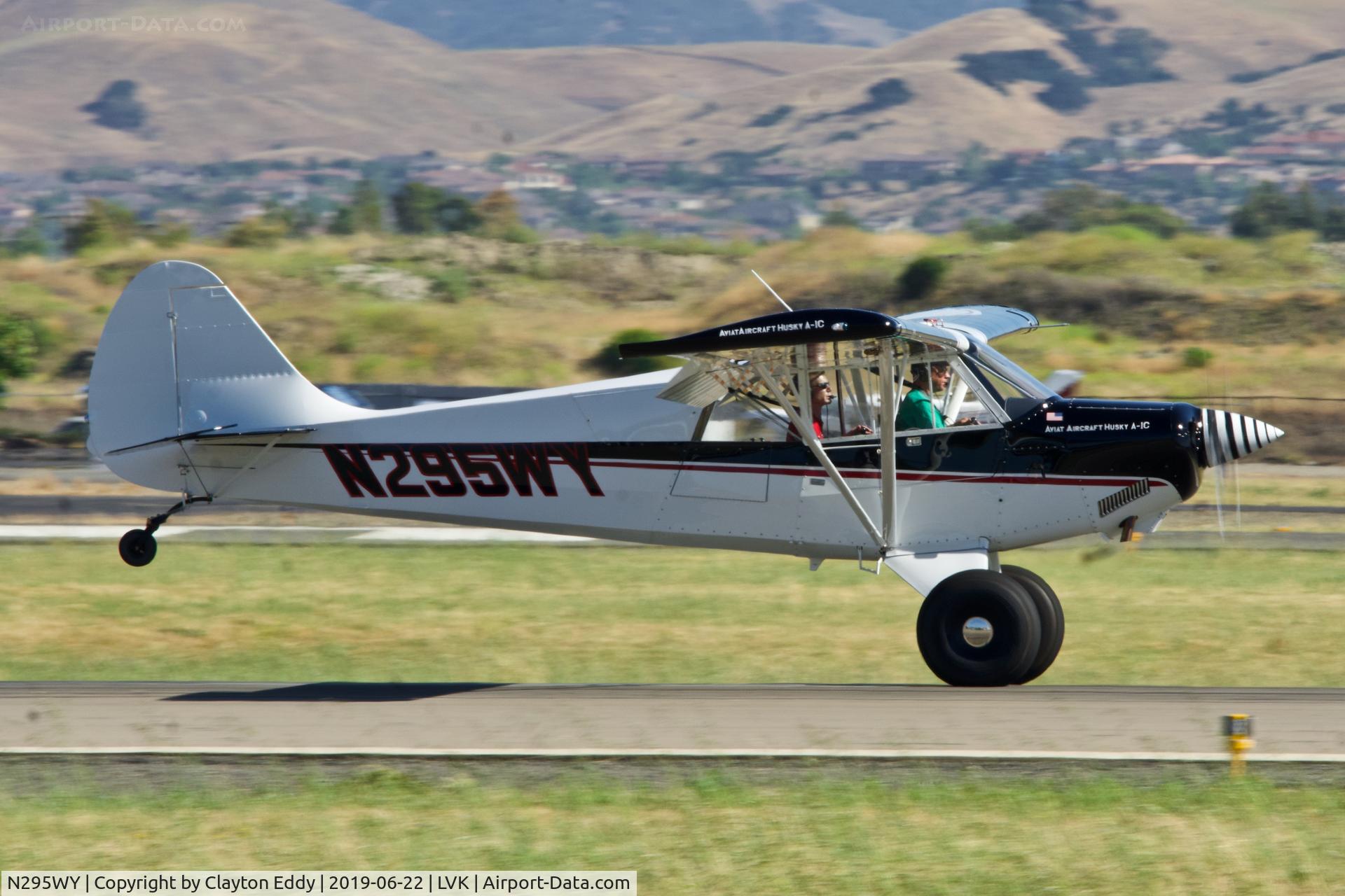 N295WY, 2018 Aviat Husky A-1C-180 C/N 3295, Livermore Airport California 2019.