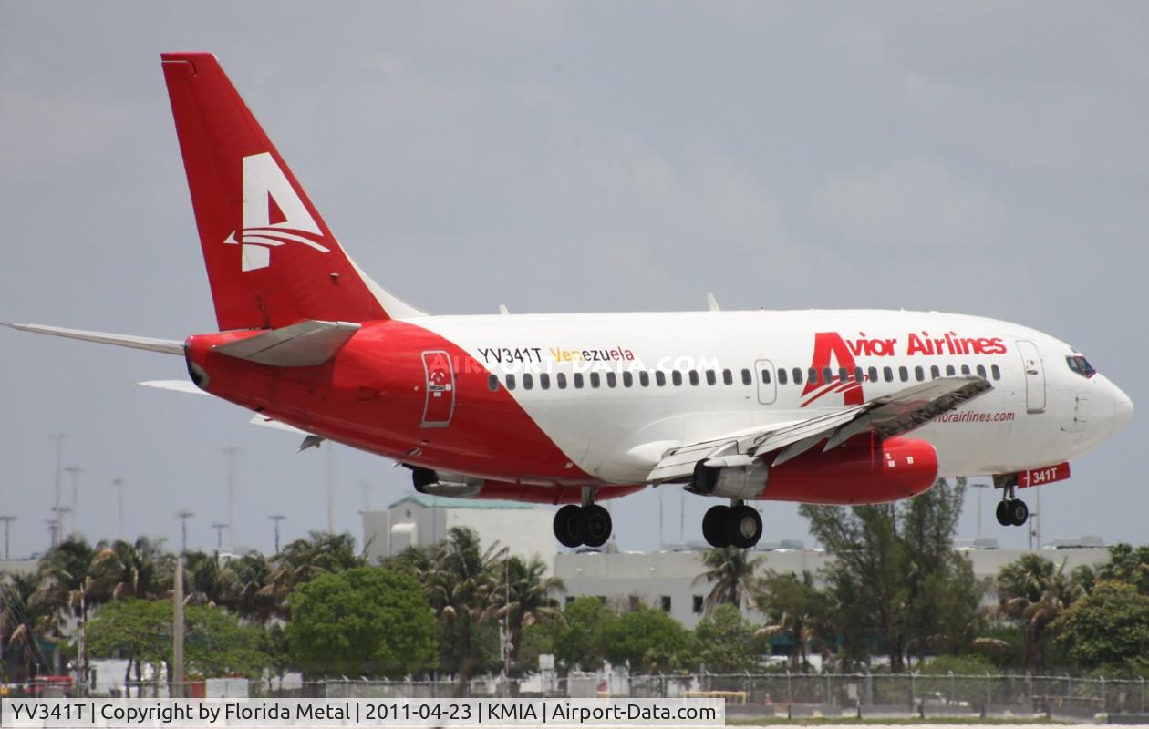 YV341T, 1984 Boeing 737-232 C/N 23089, MIA spotting