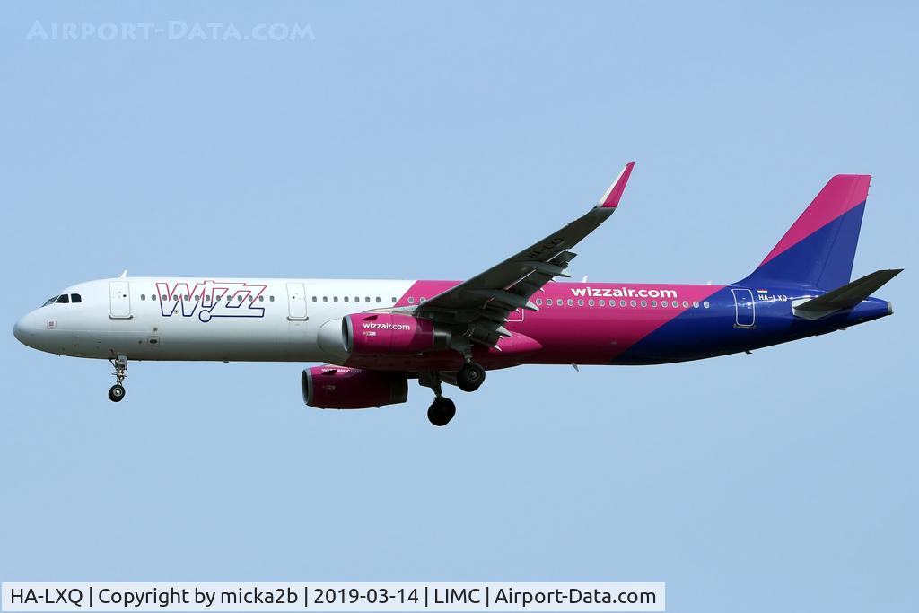 HA-LXQ, 2017 Airbus A321-231 C/N 7623, Landing