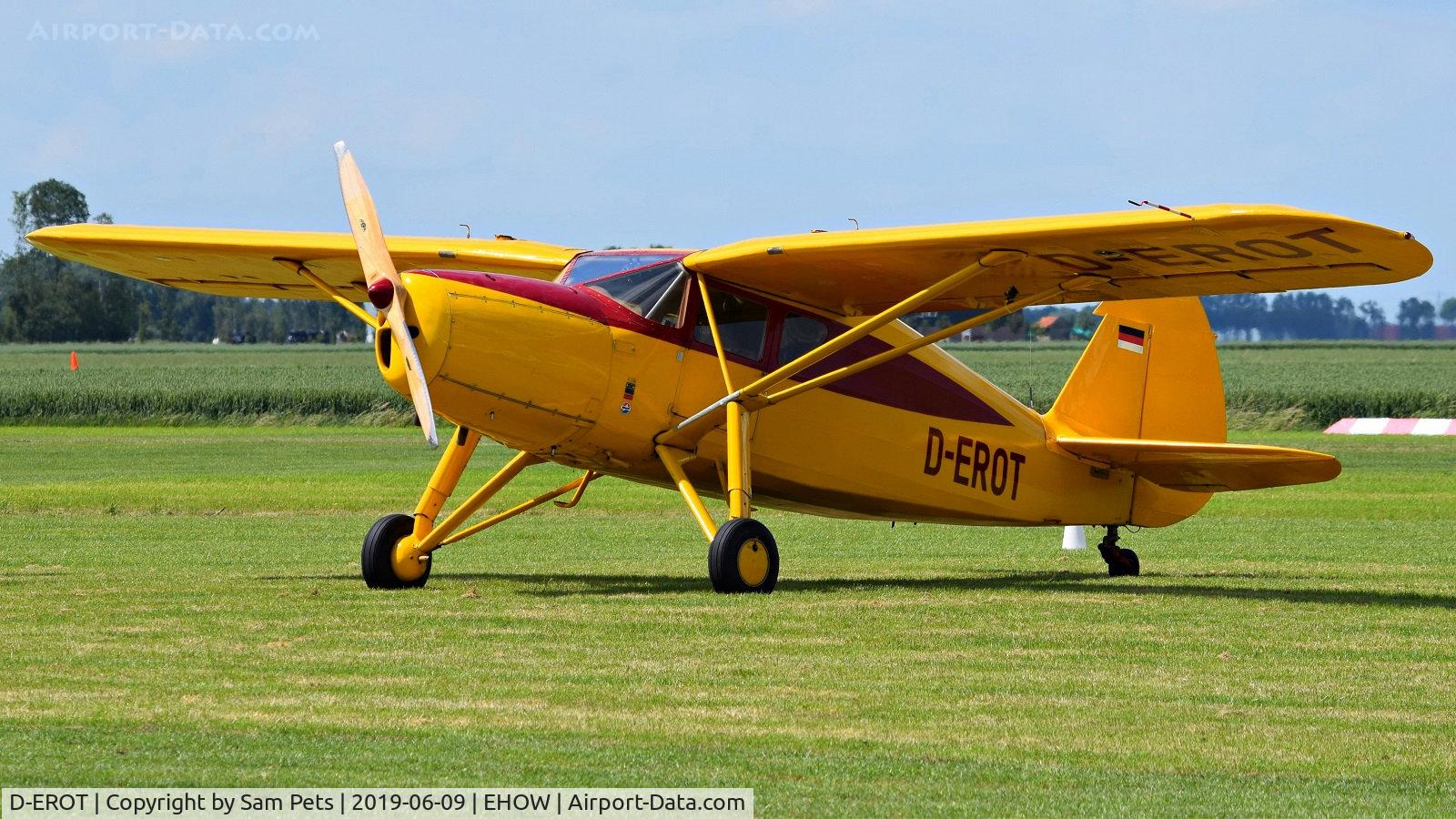 D-EROT, 1943 Fairchild UC-61K Argus III (24R-46A) C/N 891, At Oostwold Airshow.