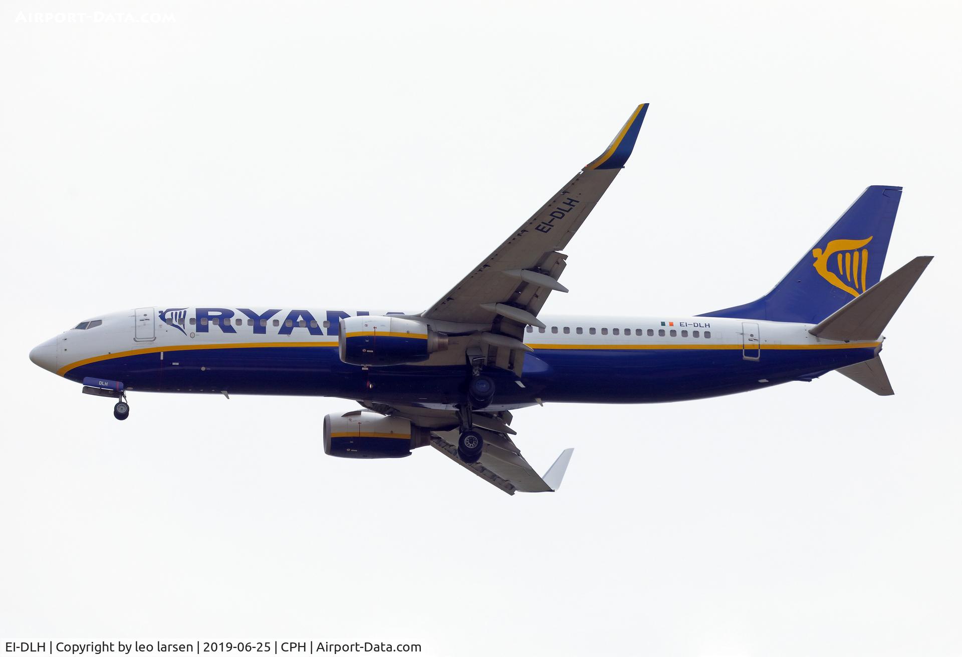EI-DLH, 2006 Boeing 737-8AS C/N 33590, Copenhagen 25.6.2019
