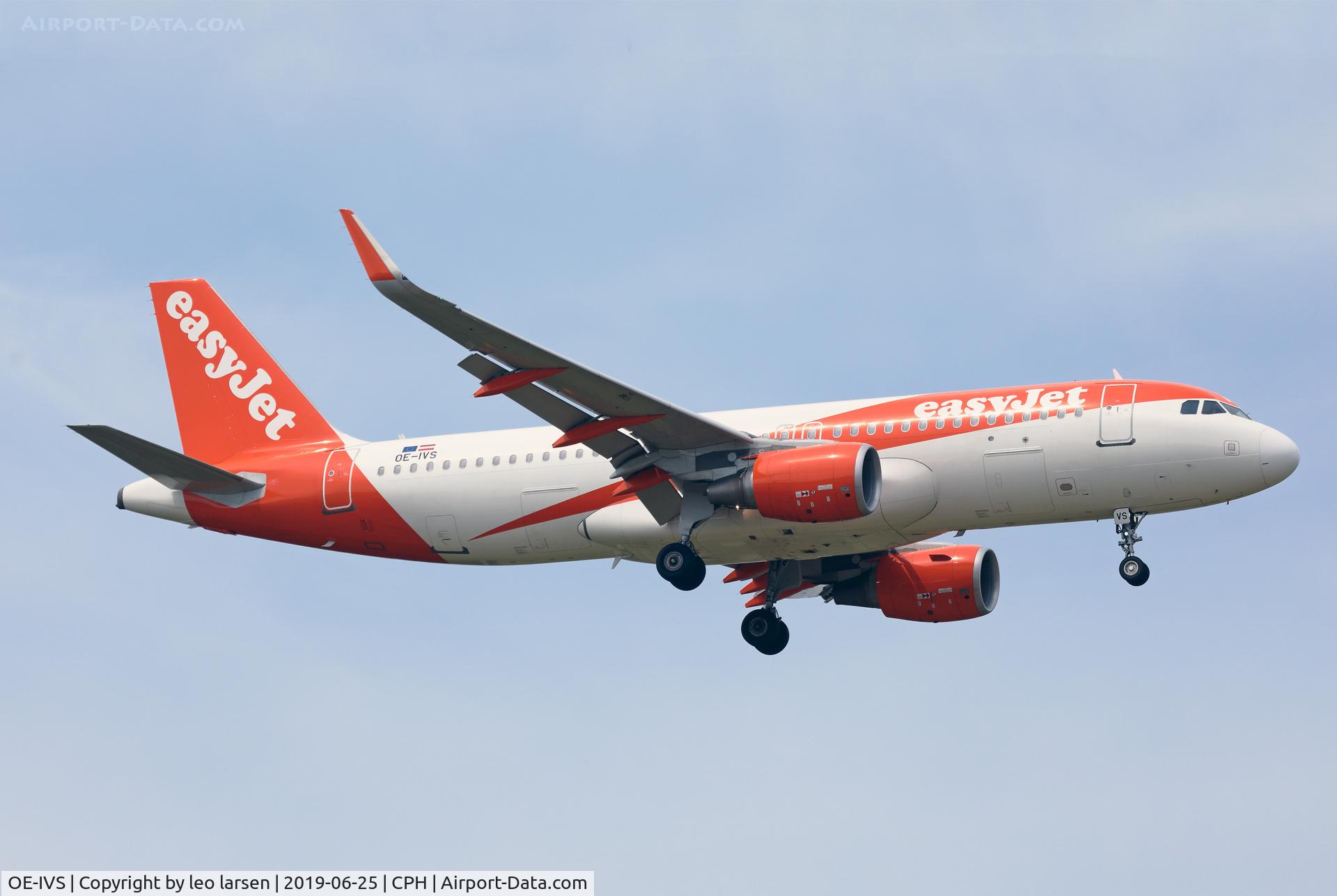 OE-IVS, 2016 Airbus A320-214 C/N 7235, Copenhagen 25.6.2019