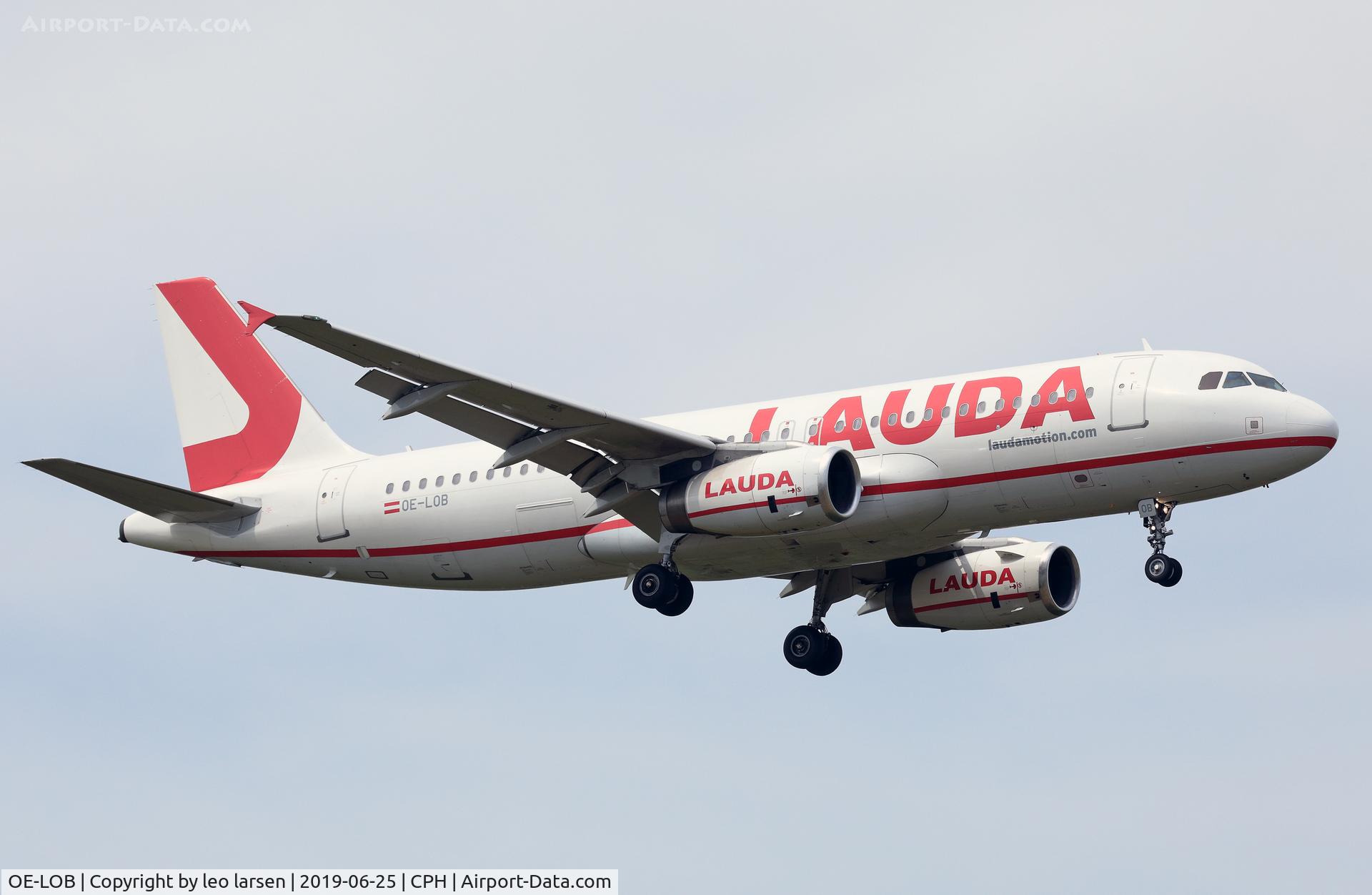 OE-LOB, 2006 Airbus A320-232 C/N 2928, Copenhagen 25.6.2019