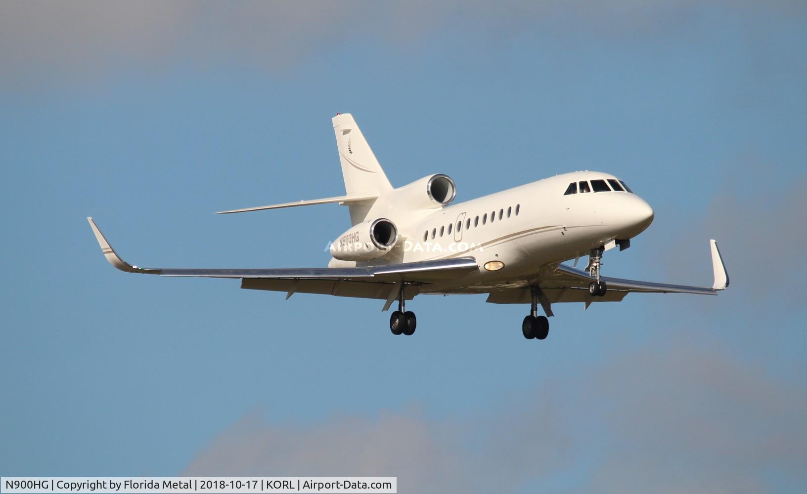 N900HG, 1995 Dassault Falcon 900EX C/N 001, Falcon 900EX