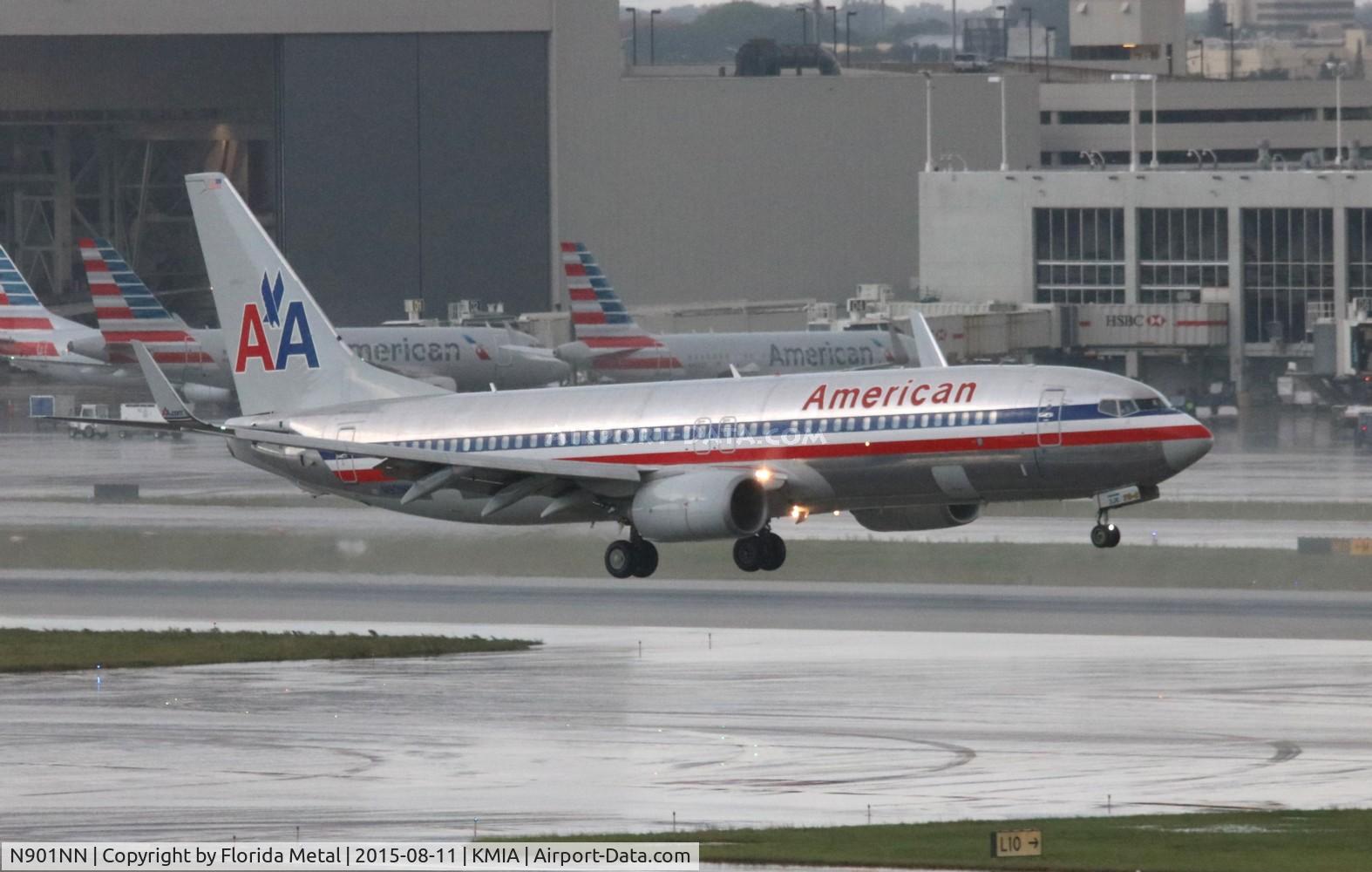 N901NN, 2012 Boeing 737-823 C/N 33226, MIA spotting
