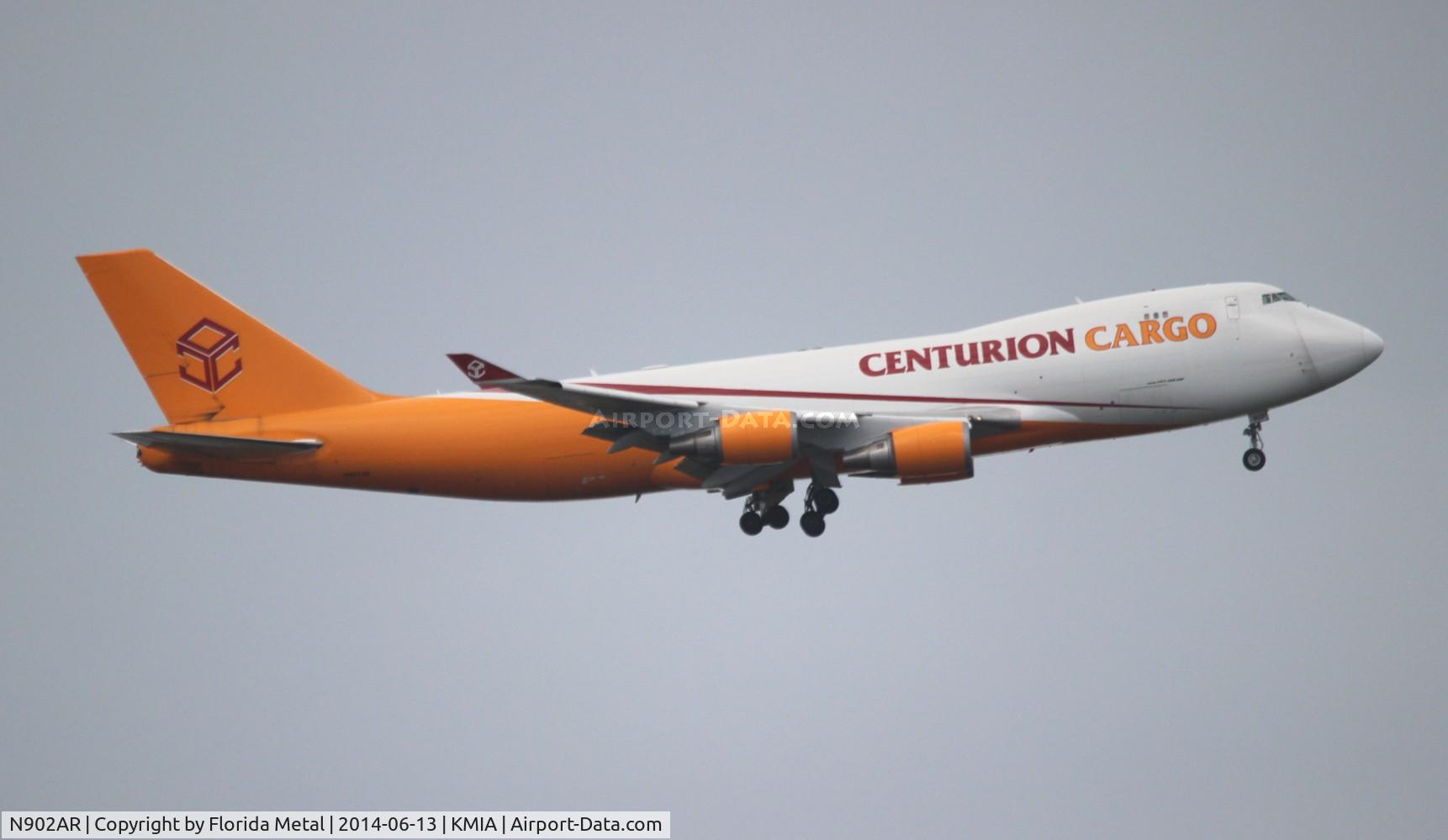N902AR, 2004 Boeing 747-428F C/N 32870, MIA spotting