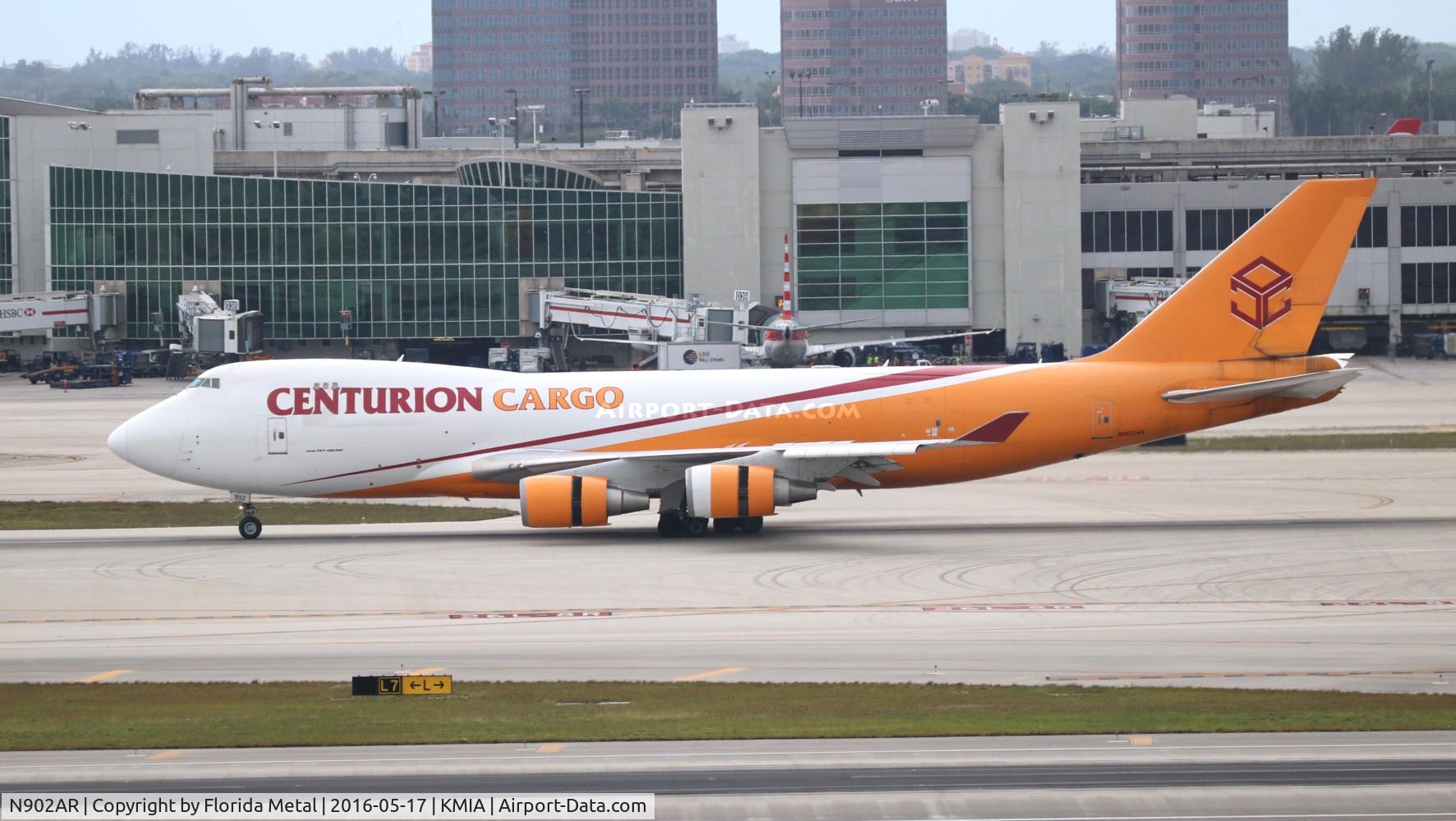 N902AR, 2004 Boeing 747-428F C/N 32870, MIA spotting