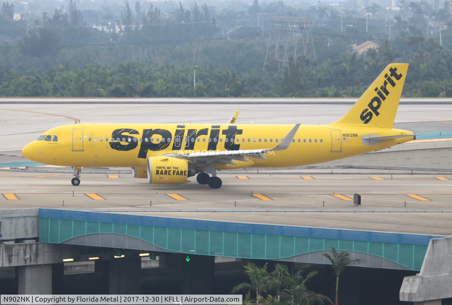 N902NK, 2016 Airbus A320-271N C/N 6907, Spirit