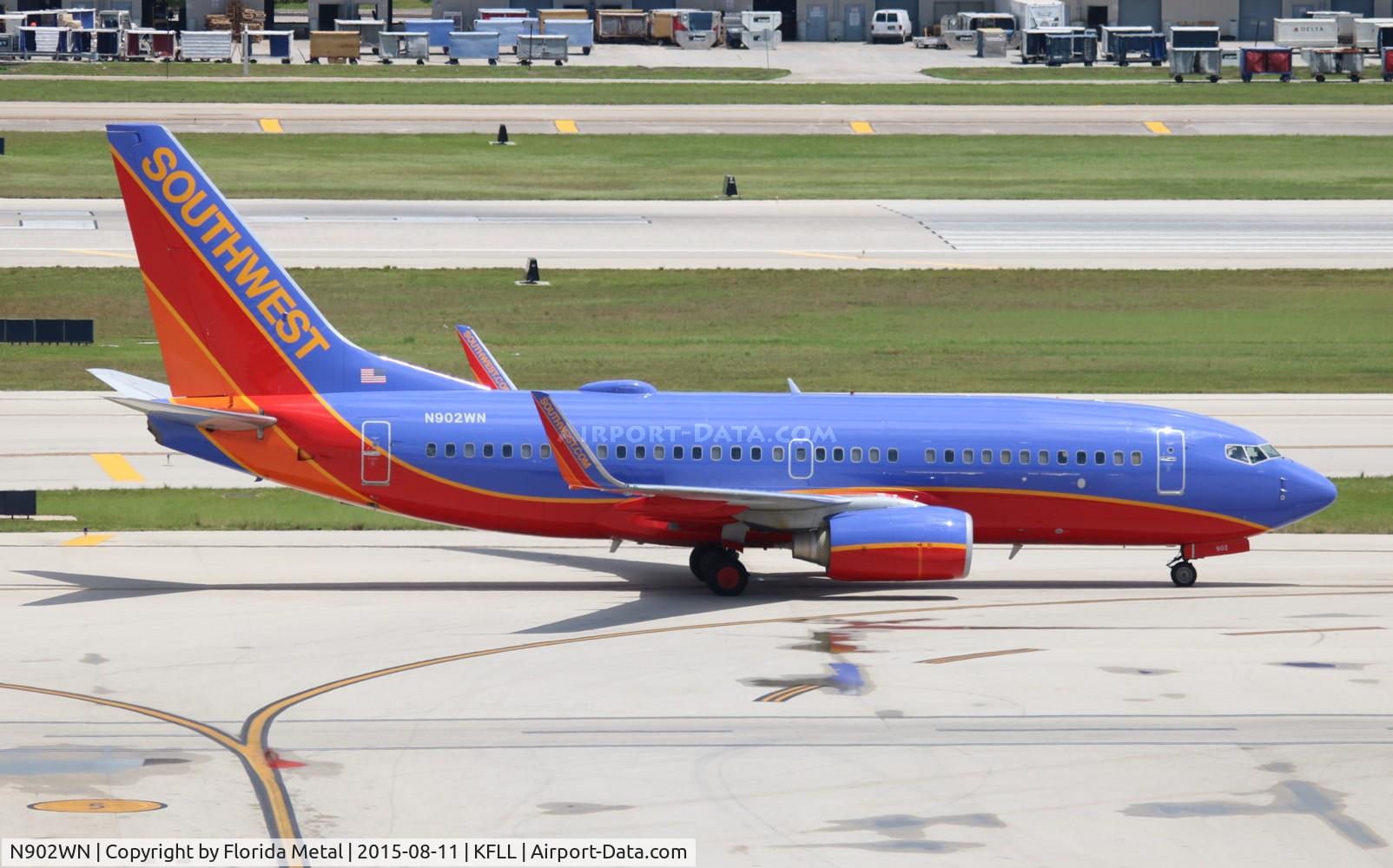 N902WN, 2007 Boeing 737-7H4 C/N 36615, FLL spotting