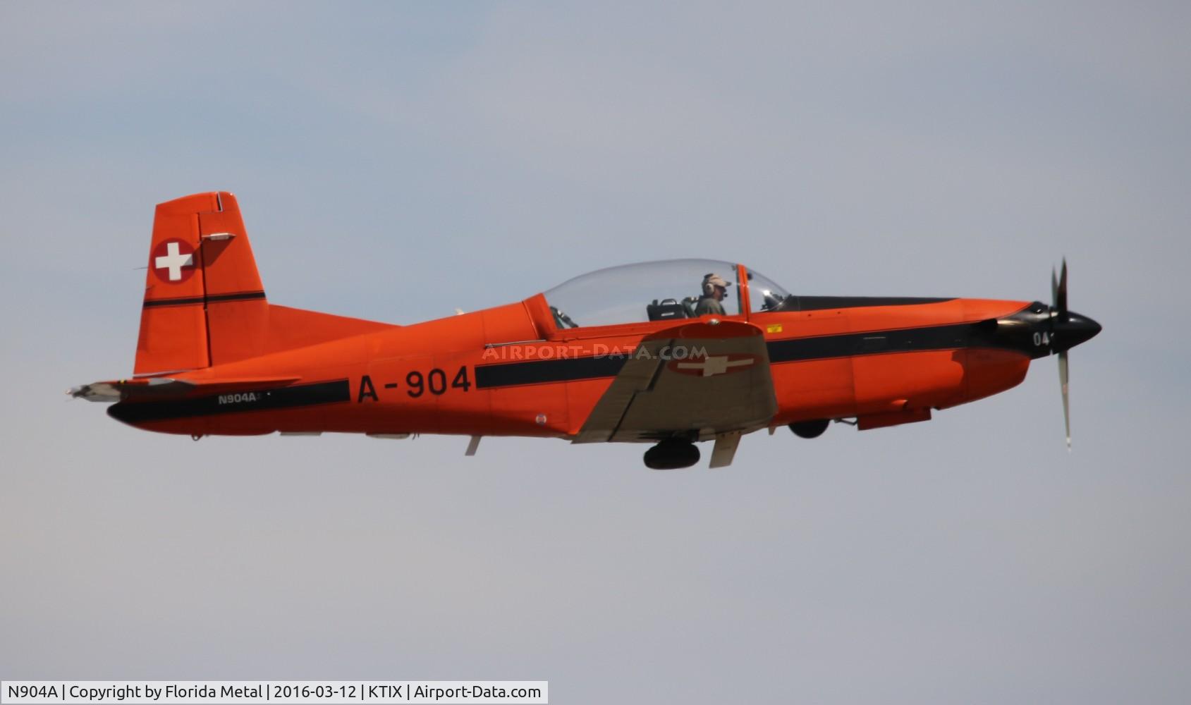 N904A, 1982 Pilatus PC-7 Turbo Trainer C/N 312, TICO 2016