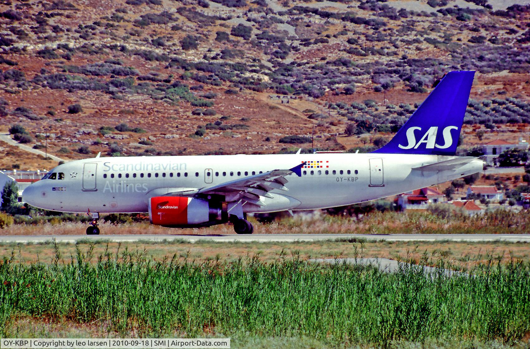 OY-KBP, 2006 Airbus A319-132 C/N 2888, Samos 18.9.2010