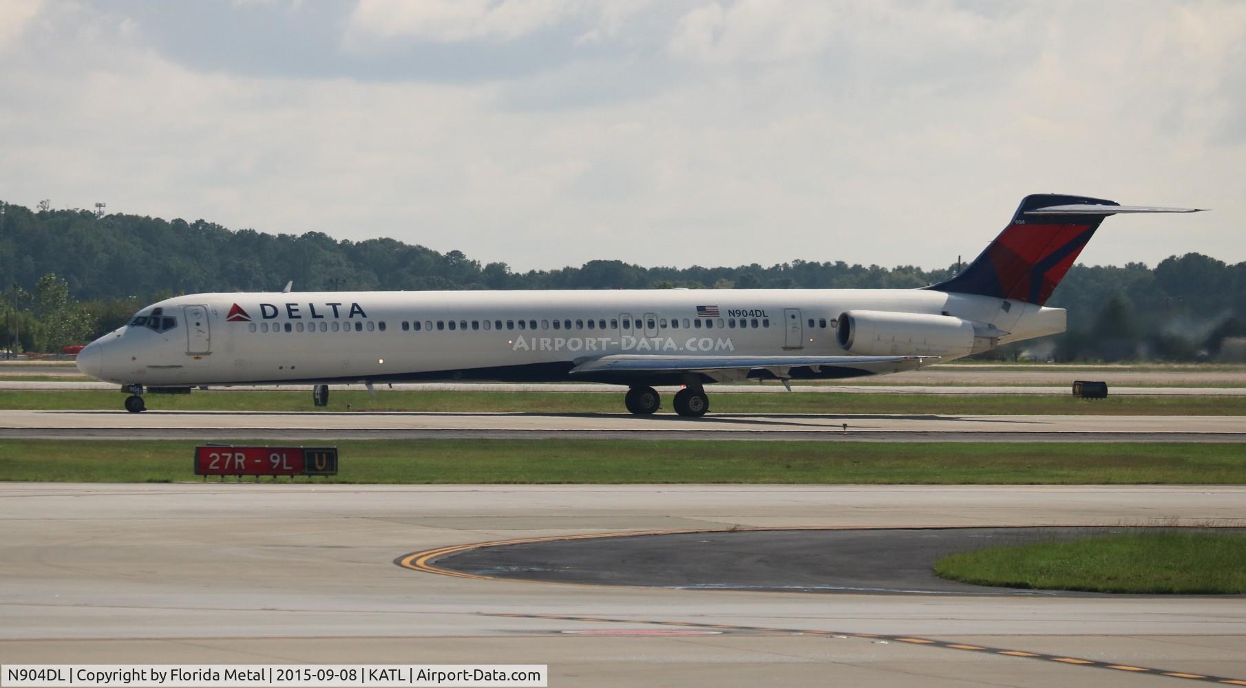 N904DL, 1987 McDonnell Douglas MD-88 C/N 49535, ATL spotting