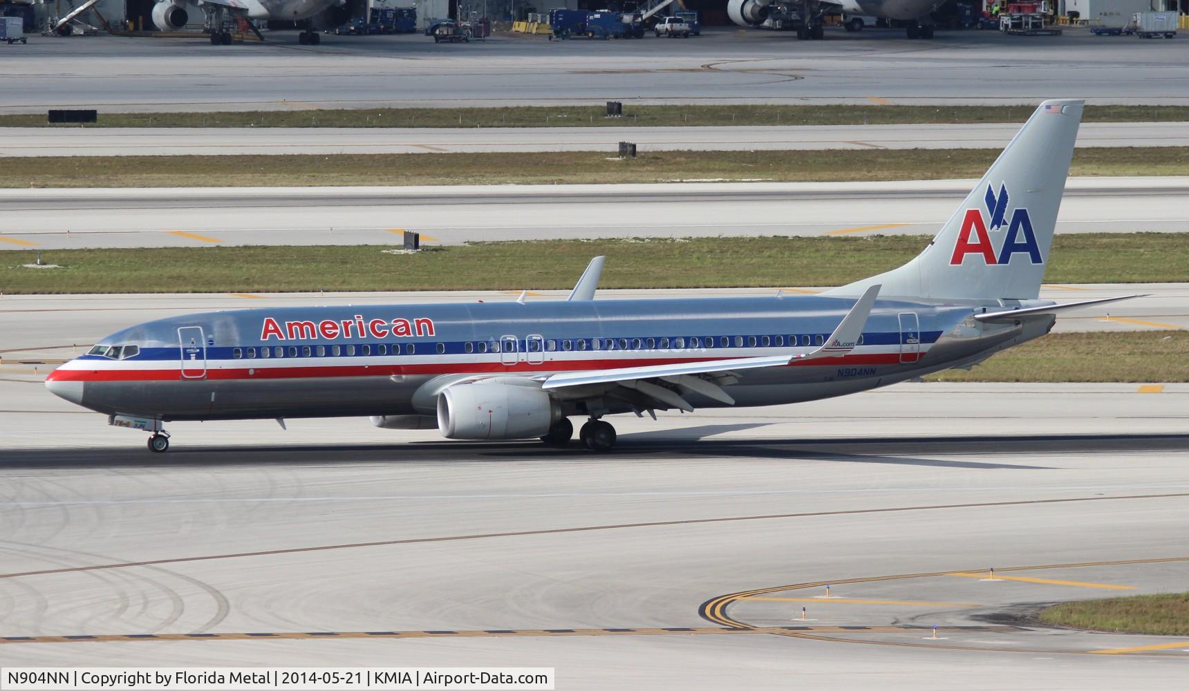 N904NN, 2012 Boeing 737-823 C/N 33317, MIA spotting