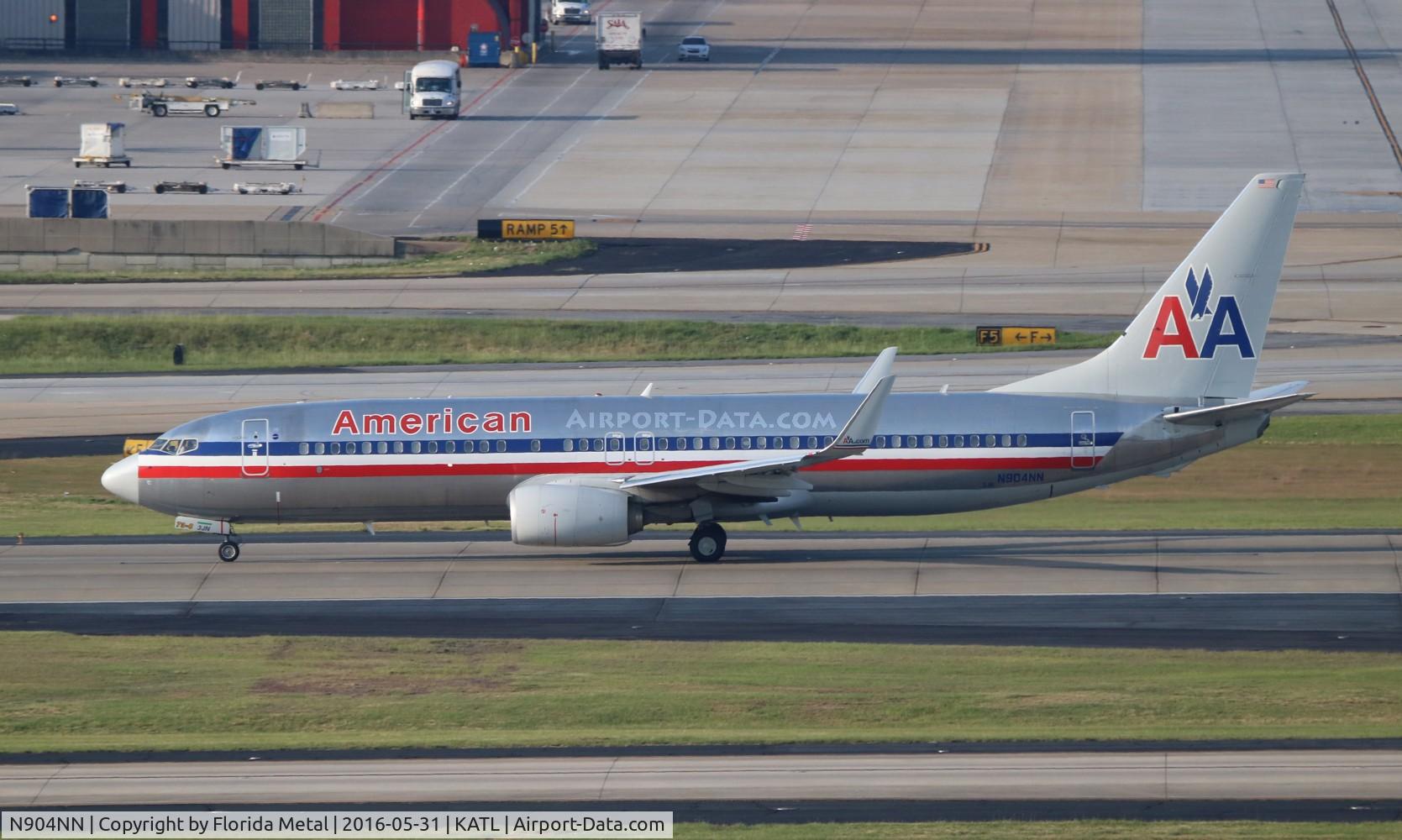 N904NN, 2012 Boeing 737-823 C/N 33317, ATL Spotting
