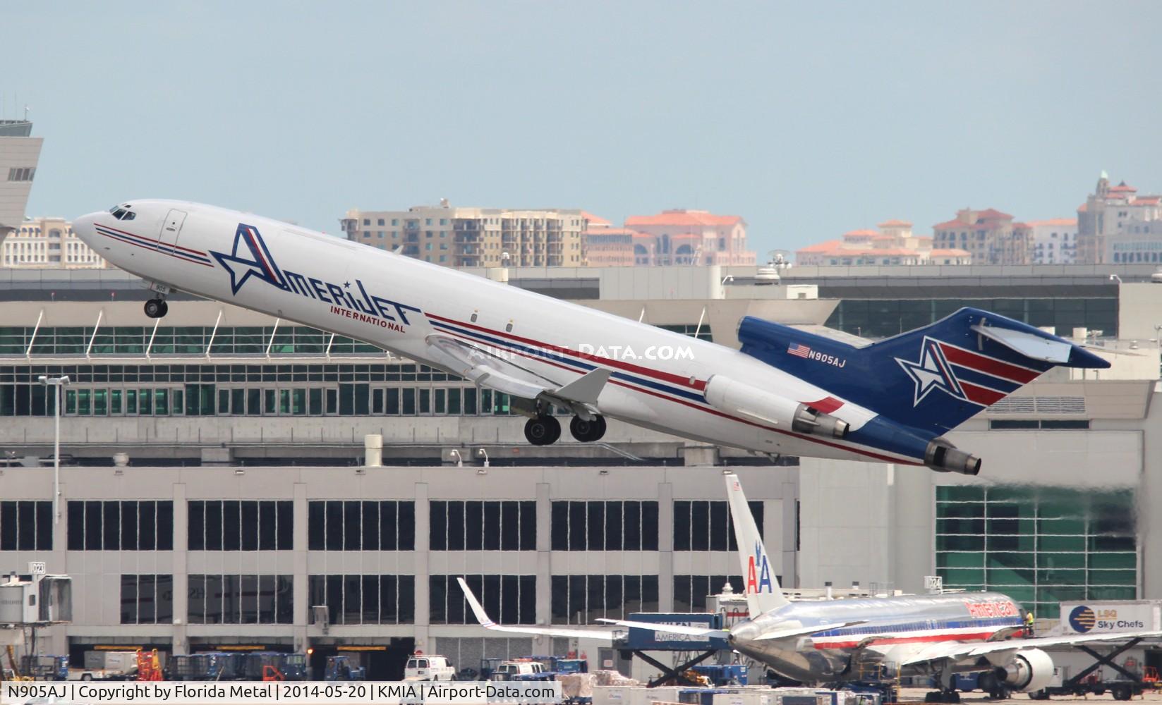 N905AJ, 1980 Boeing 727-231 C/N 21989, MIA spotting