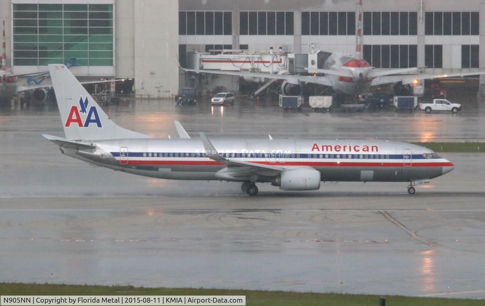 N905NN, 2012 Boeing 737-823 C/N 31156, MIA spotting