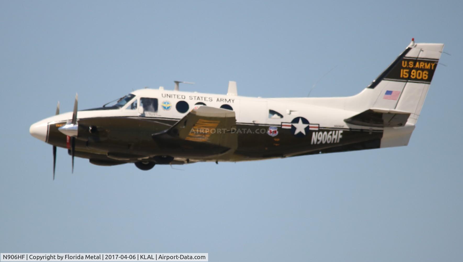N906HF, 1971 Beech U-21G (A90-1) Ute C/N LM-140, Sun N Fun 2017
