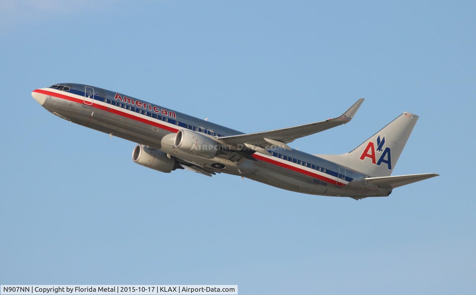 N907NN, 2013 Boeing 737-823 C/N 31158, LAX spotting