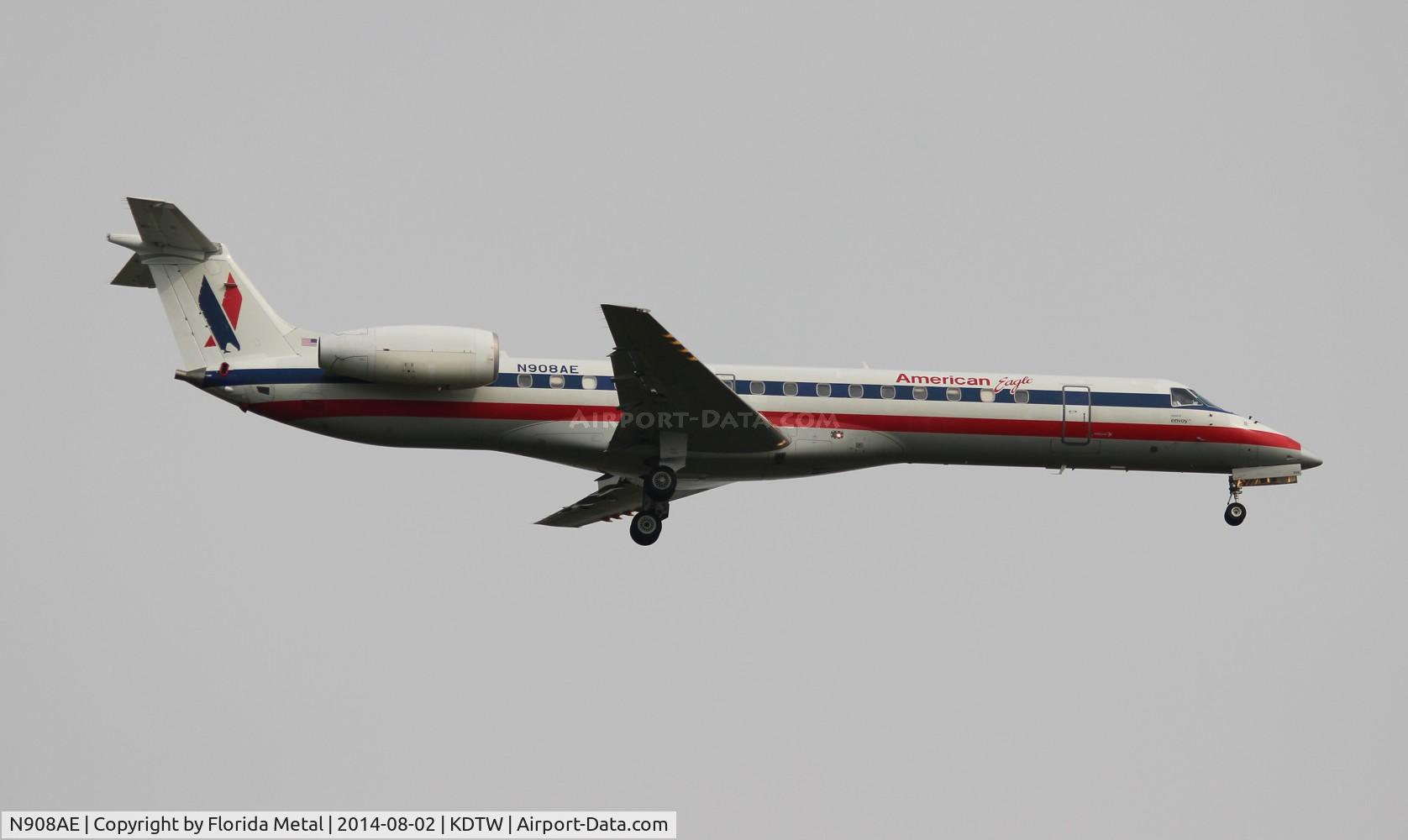 N908AE, 2005 Embraer ERJ-145LR (EMB-145LR) C/N 14500897, DTW spotting