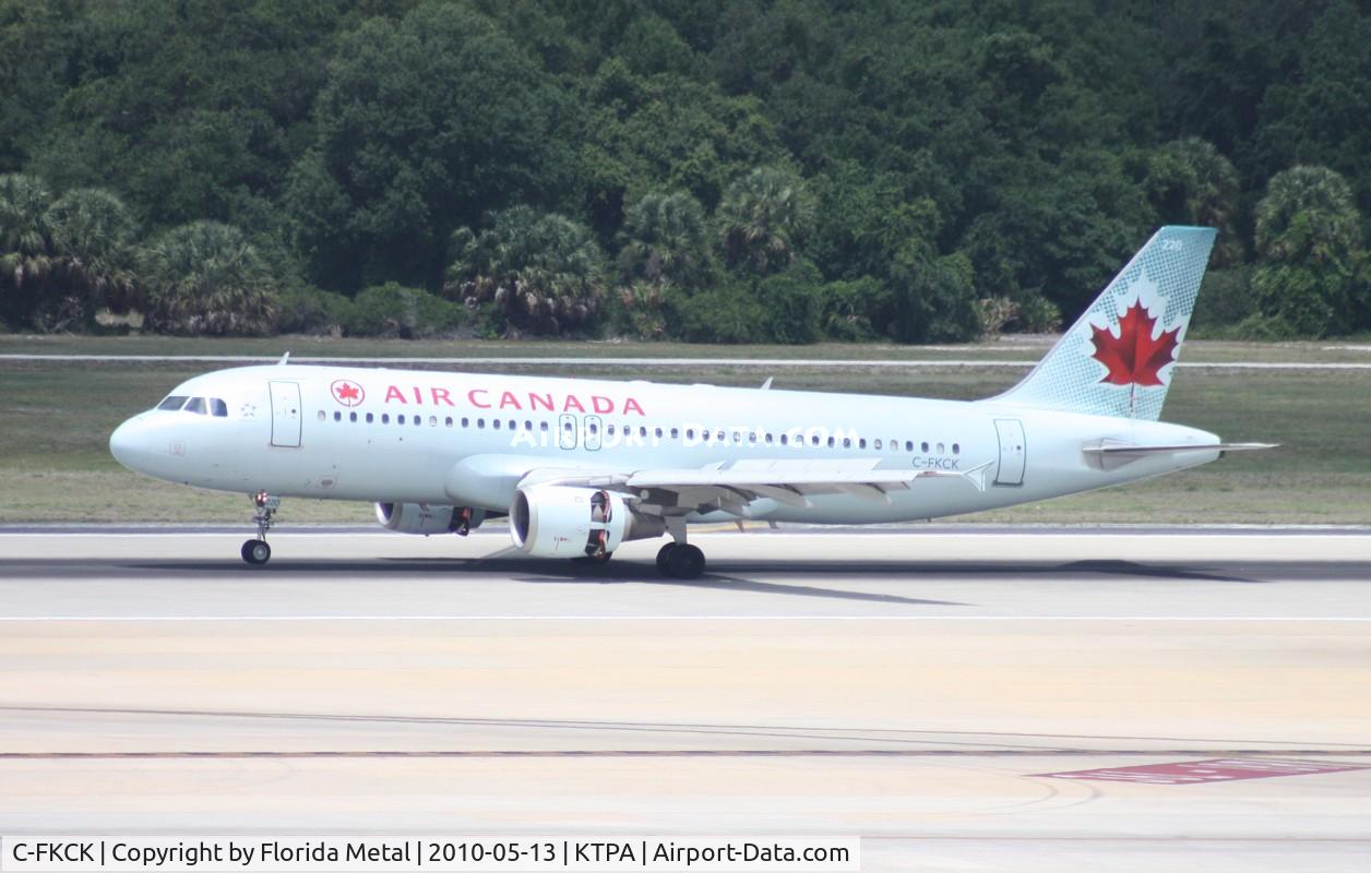 C-FKCK, 1991 Airbus A320-211 C/N 265, TPA spotting
