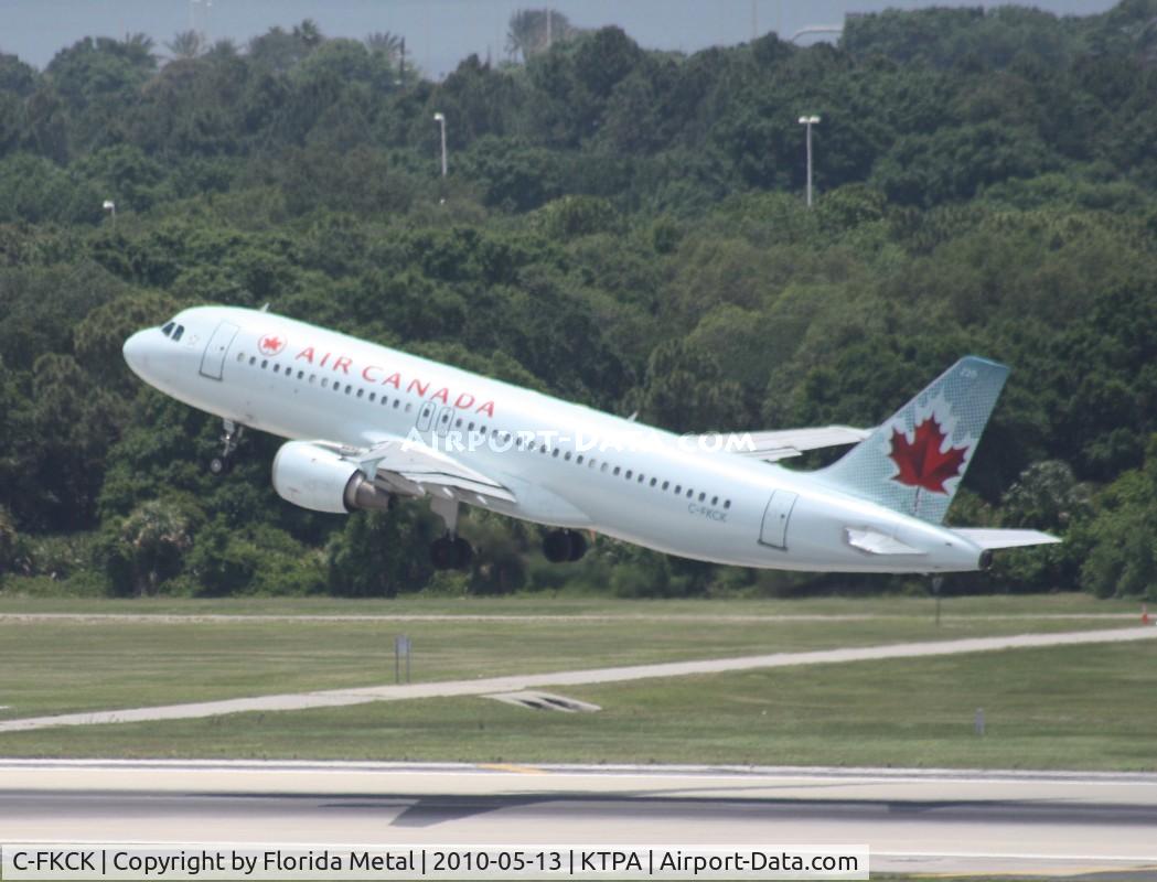 C-FKCK, 1991 Airbus A320-211 C/N 265, TPA spotting
