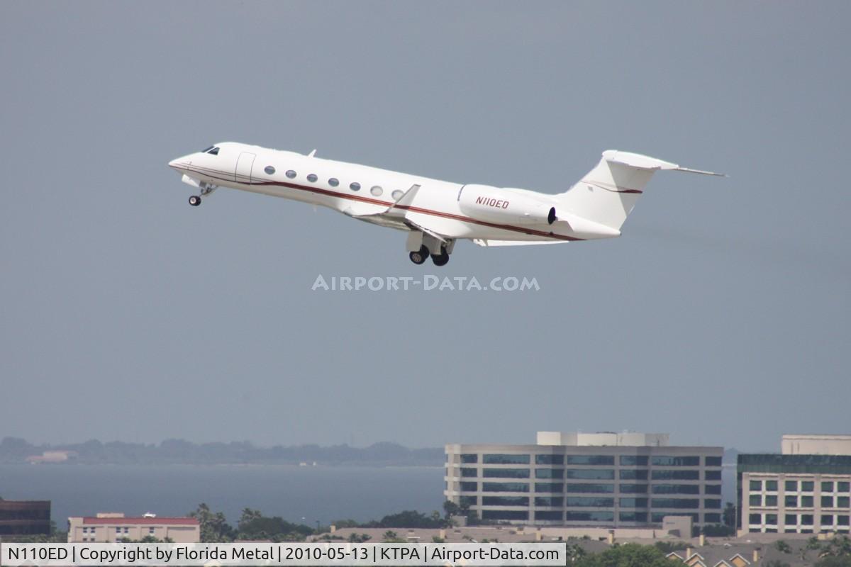 N110ED, 2006 Gulfstream Aerospace GV-SP (G500) C/N 5136, TPA spotting