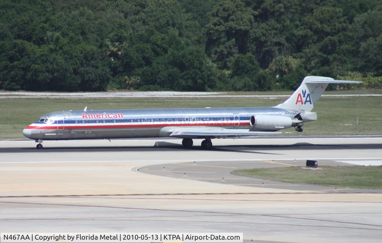 N467AA, 1988 McDonnell Douglas MD-82 (DC-9-82) C/N 49597, TPA spotting