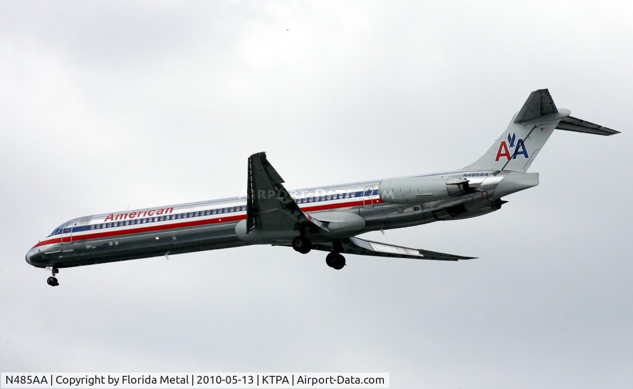 N485AA, 1988 McDonnell Douglas MD-82 (DC-9-82) C/N 49678, TPA spotting