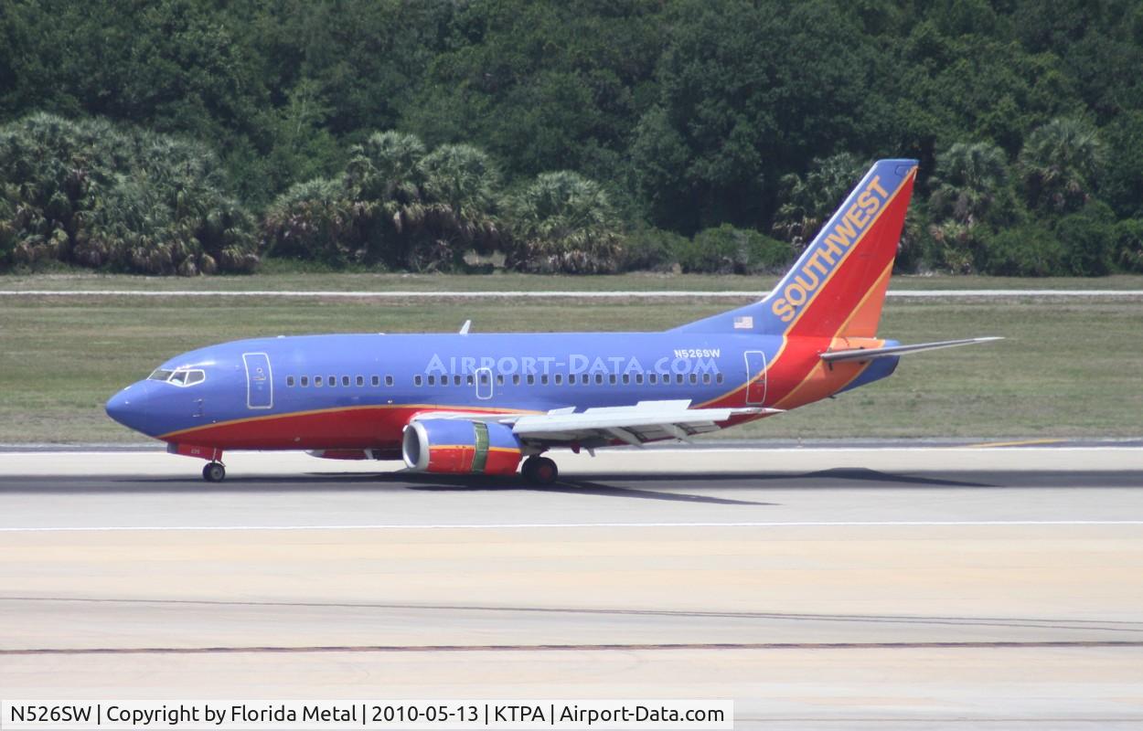 N526SW, 1992 Boeing 737-5H4 C/N 26568, TPA spotting