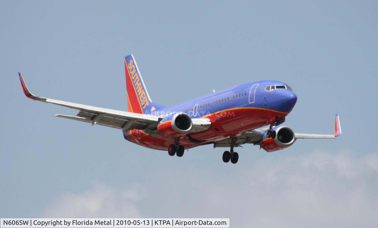 N606SW, 1995 Boeing 737-3H4 C/N 27926, TPA spotting
