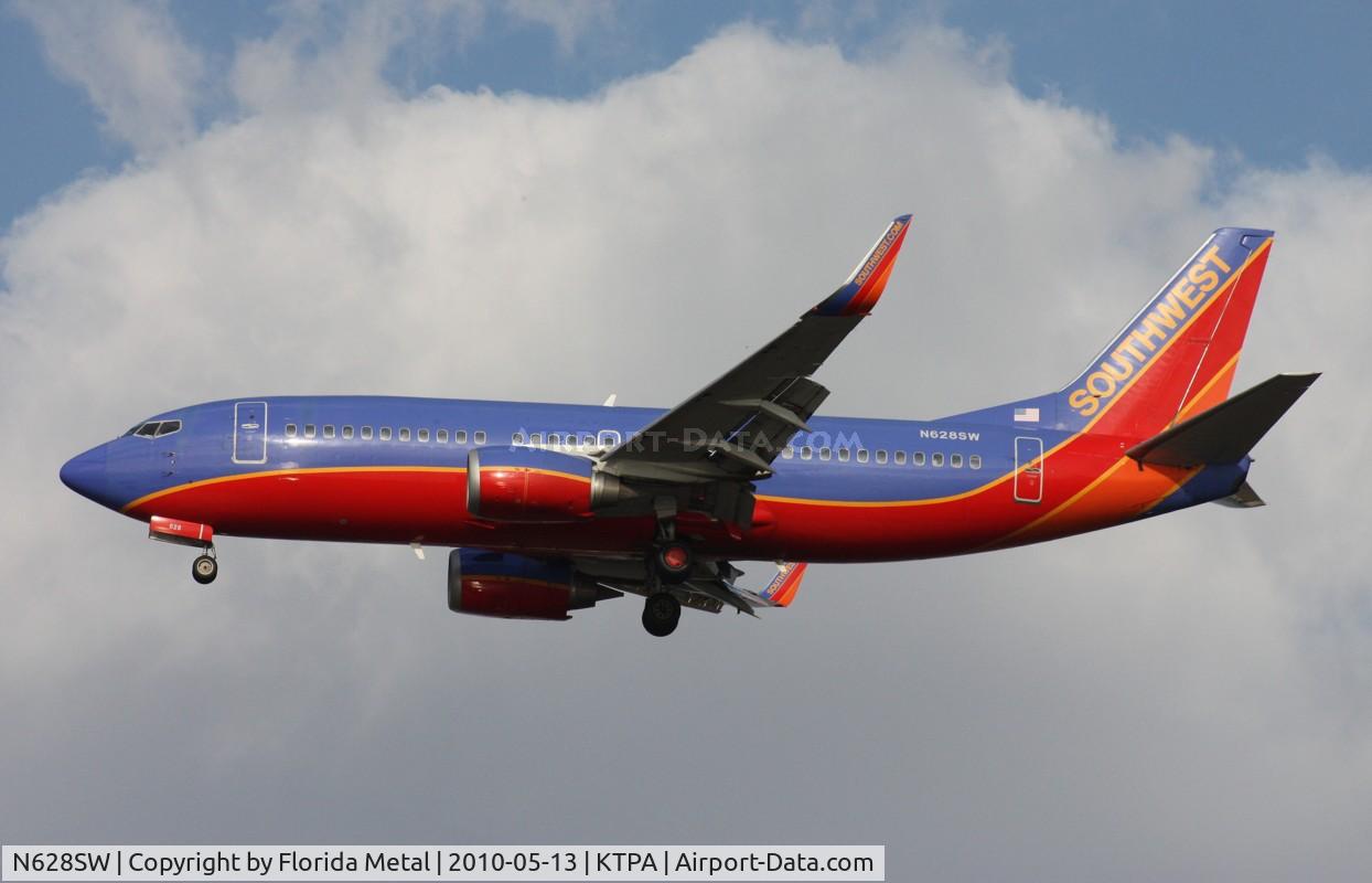 N628SW, 1996 Boeing 737-3H4 C/N 27703, TPA spotting