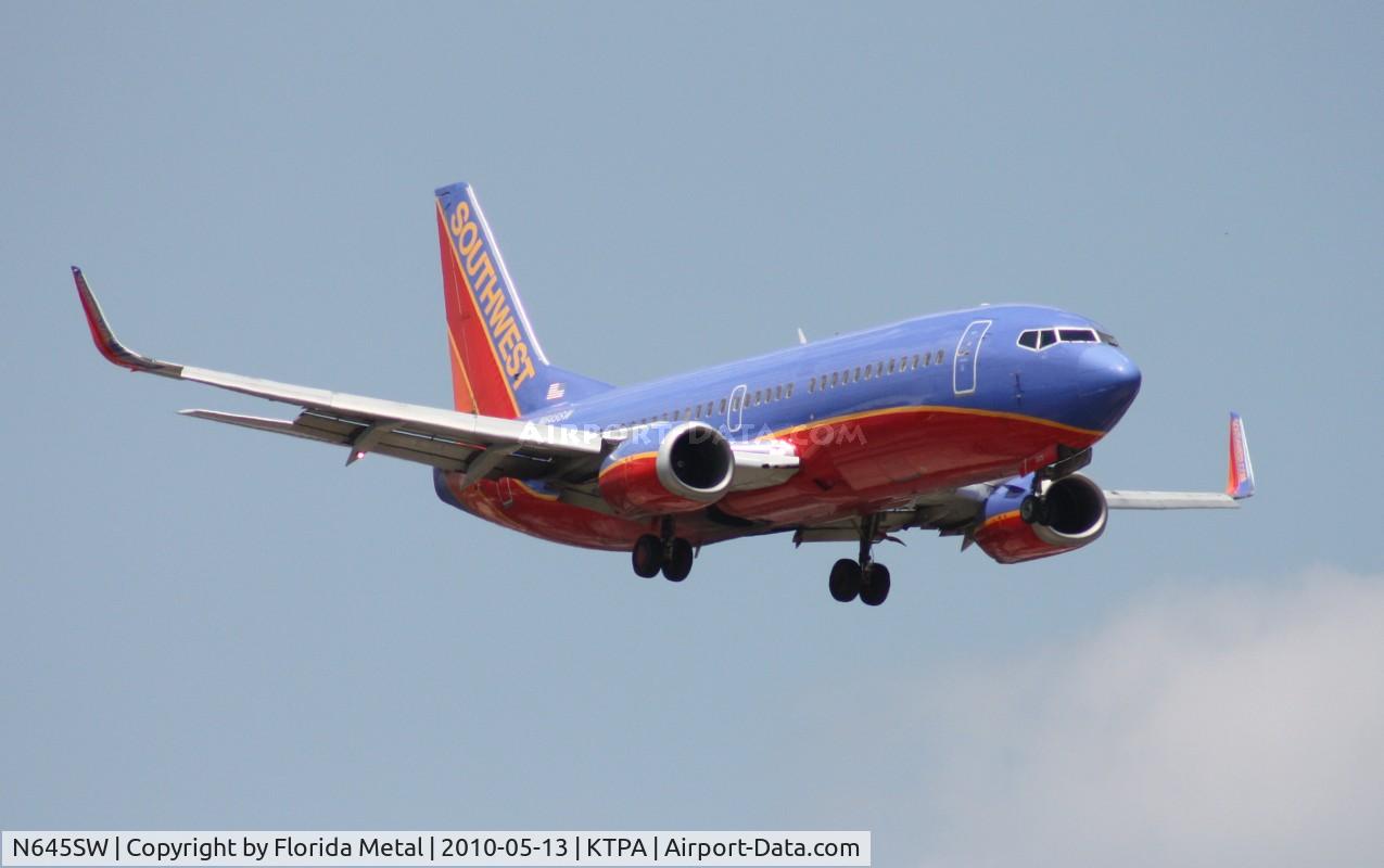 N645SW, 1997 Boeing 737-3H4 C/N 28330, TPA spotting