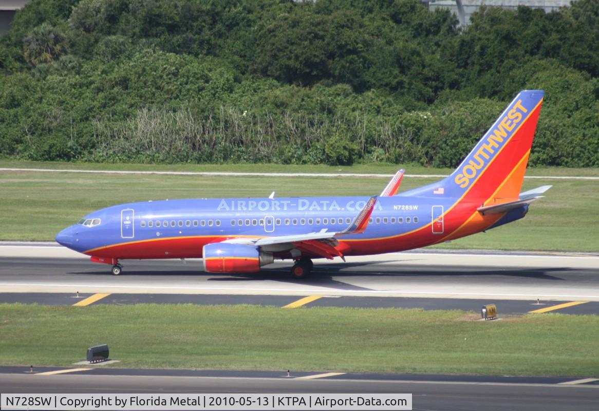 N728SW, 1999 Boeing 737-7H4 C/N 27860, TPA spotting