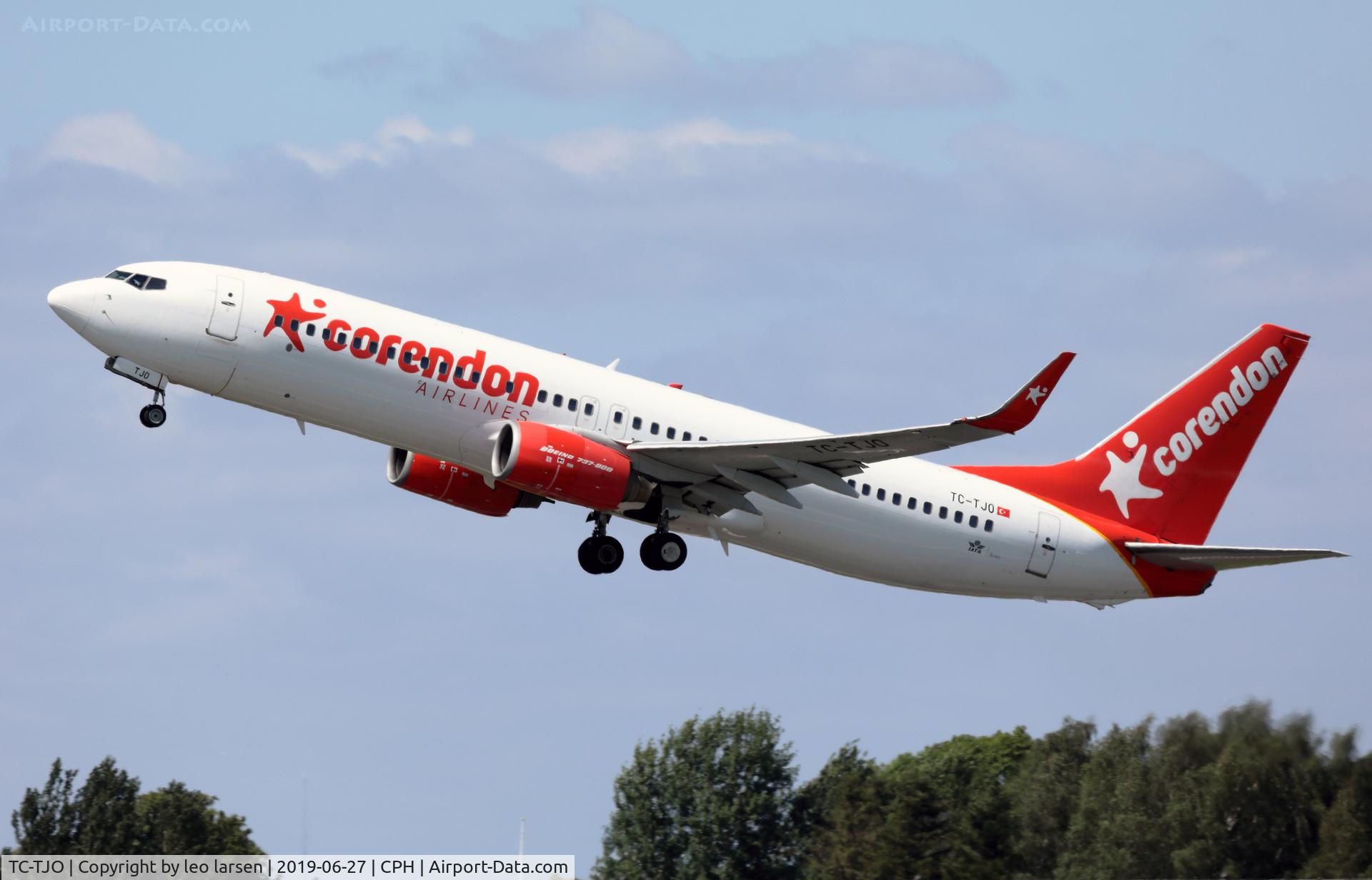 TC-TJO, 2006 Boeing 737-86N C/N 34253, Copenhagen 27.6.2019