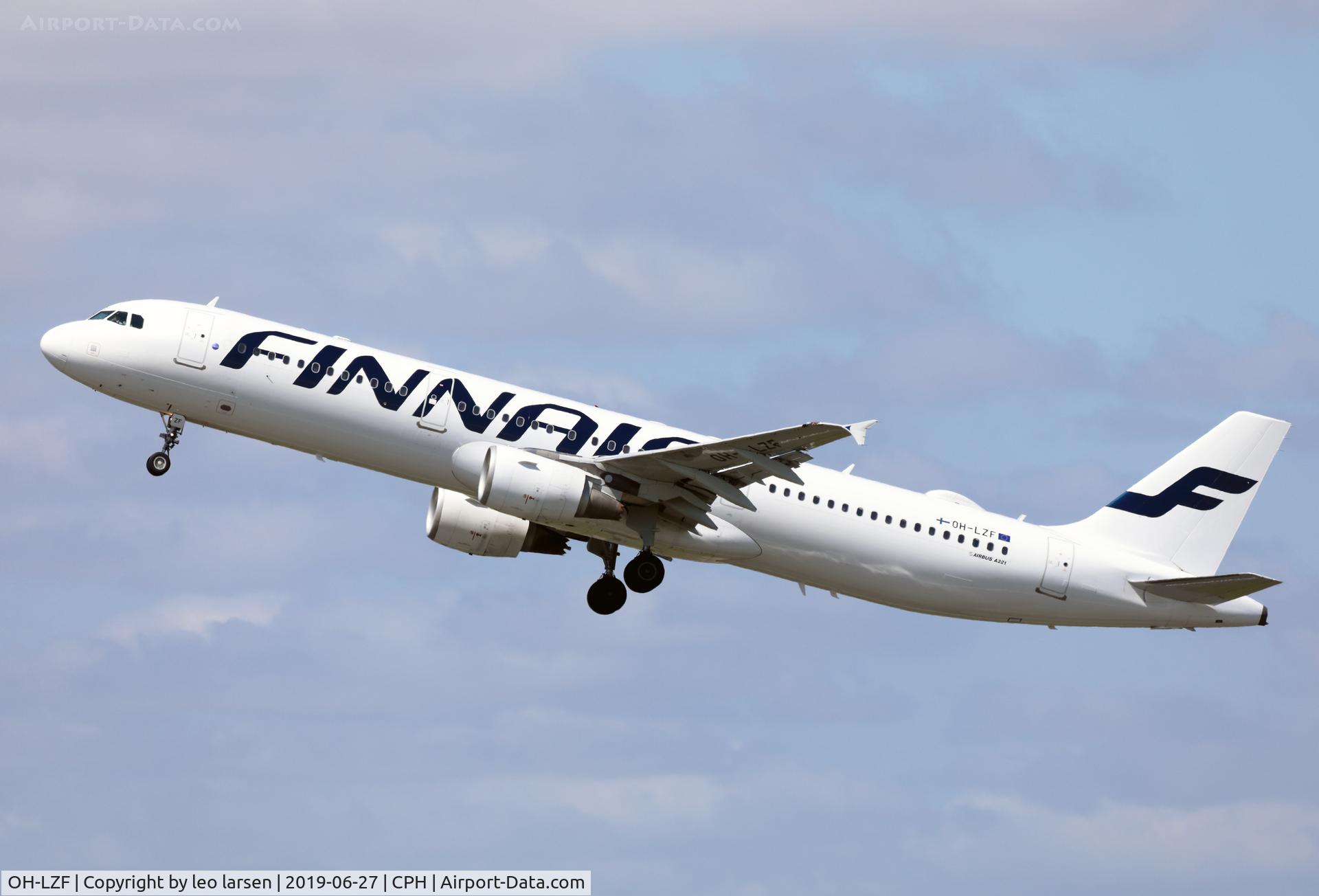 OH-LZF, 2004 Airbus A321-211 C/N 2208, Copenhagen 27.6.2019