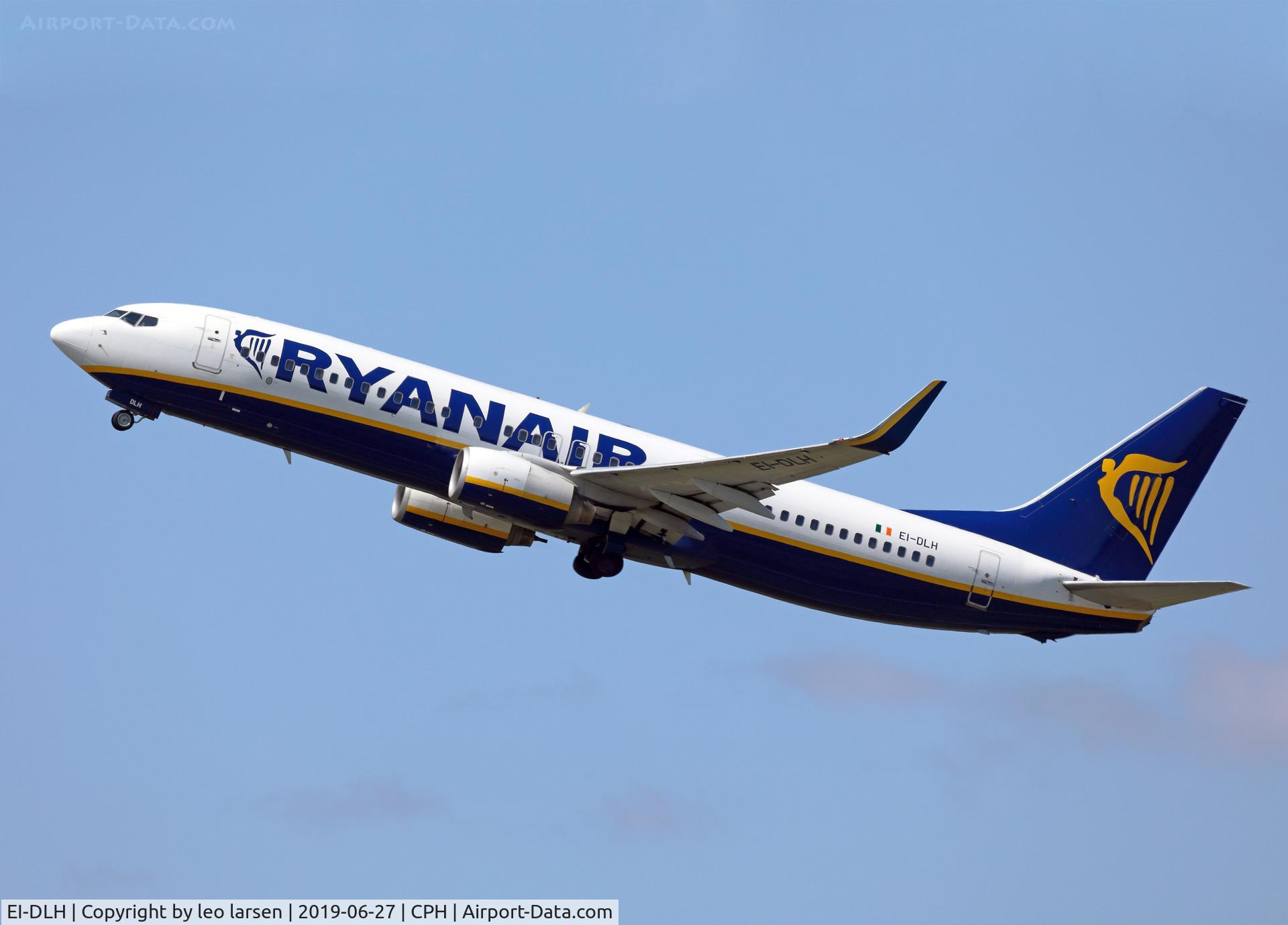 EI-DLH, 2006 Boeing 737-8AS C/N 33590, Copenhagen 27.6.2019
