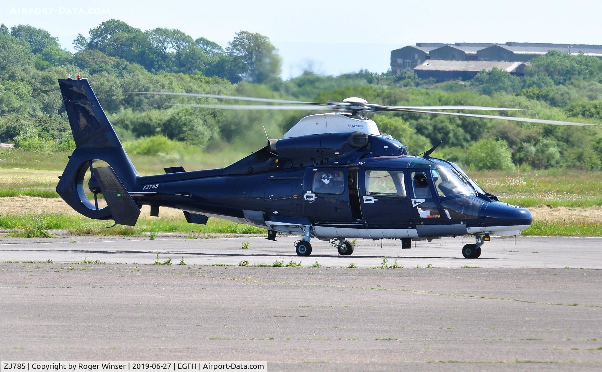 ZJ785, Eurocopter AS-365N-3 Dauphin 2 C/N 6823, Visiting Army Air Corps Dauphin 2.