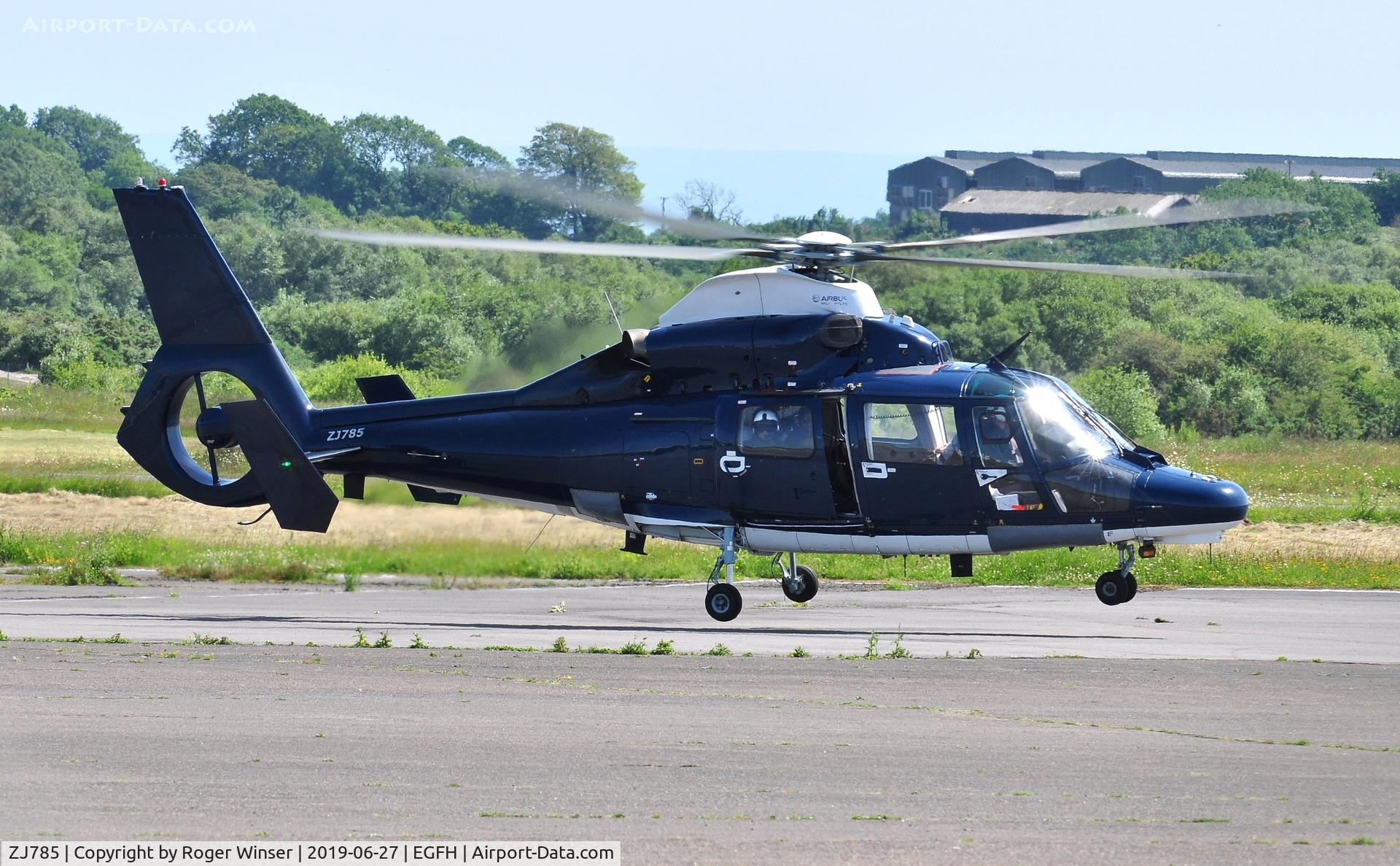 ZJ785, Eurocopter AS-365N-3 Dauphin 2 C/N 6823, Visiting AAC Dauphin 2