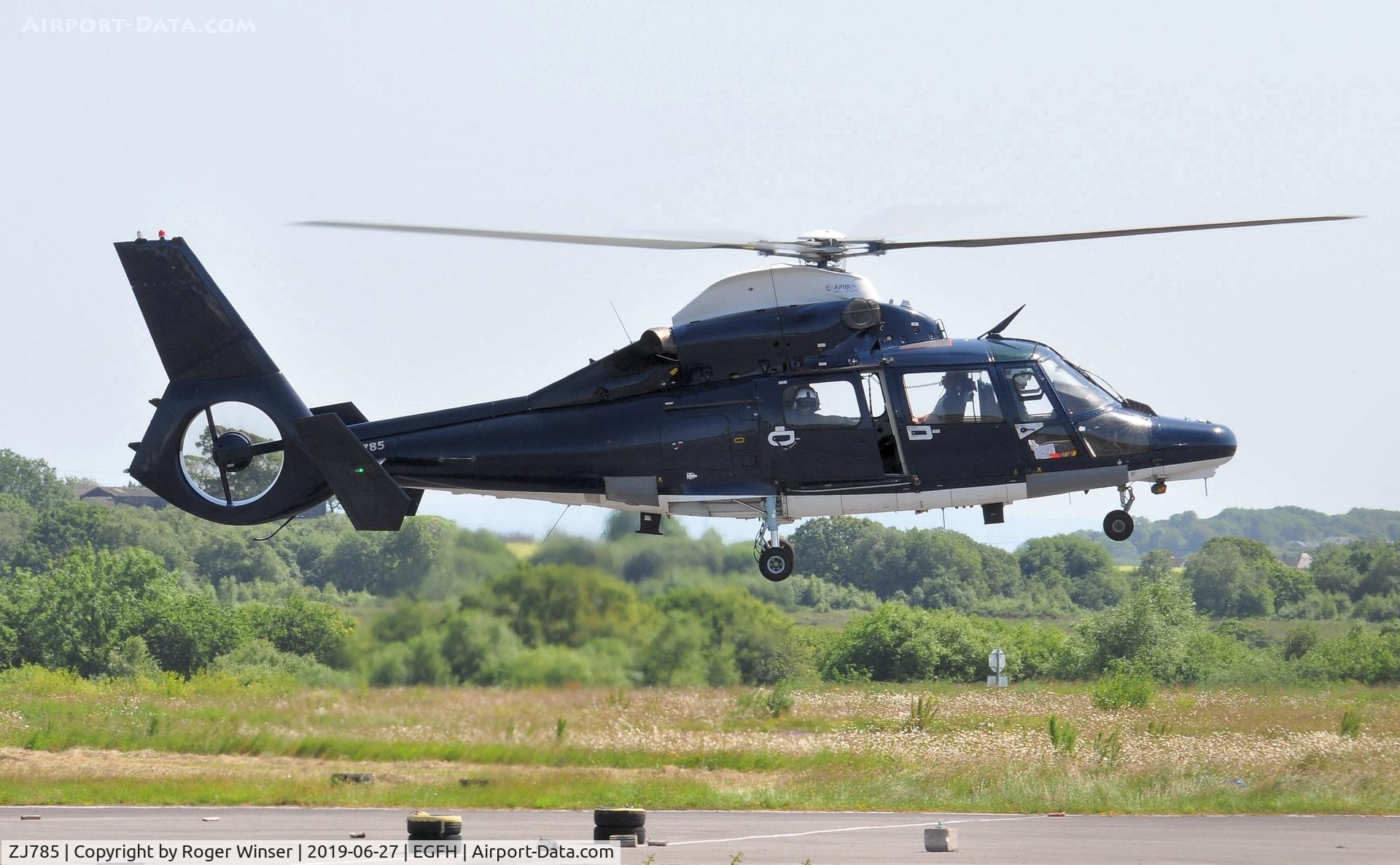 ZJ785, Eurocopter AS-365N-3 Dauphin 2 C/N 6823, Visiting AAC Dauphin 2