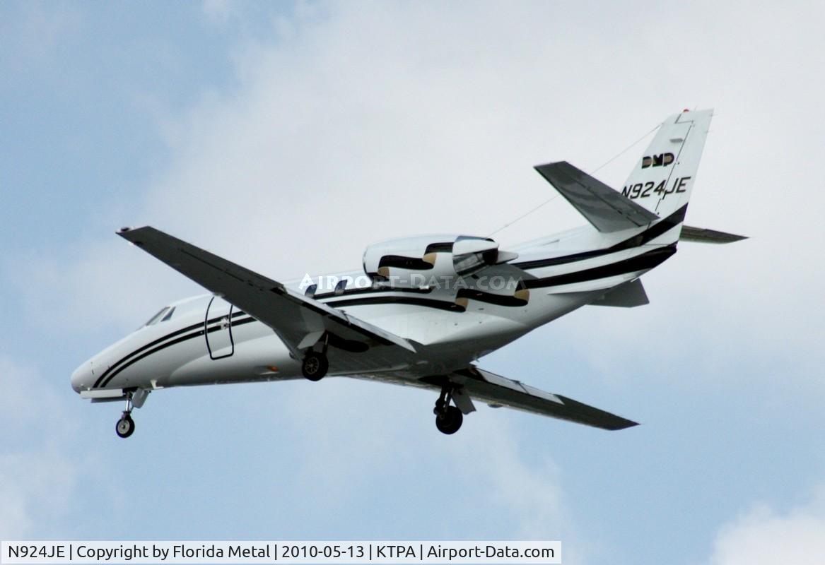 N924JE, 2001 Cessna 560XL Citation Excel C/N 560-5138, TPA spotting