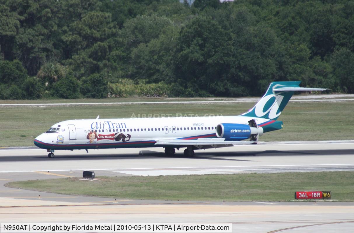 N950AT, 2000 Boeing 717-200 C/N 55012, TPA spotting