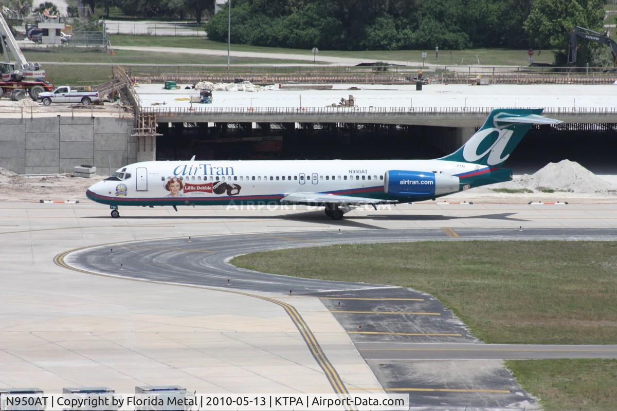 N950AT, 2000 Boeing 717-200 C/N 55012, TPA spotting