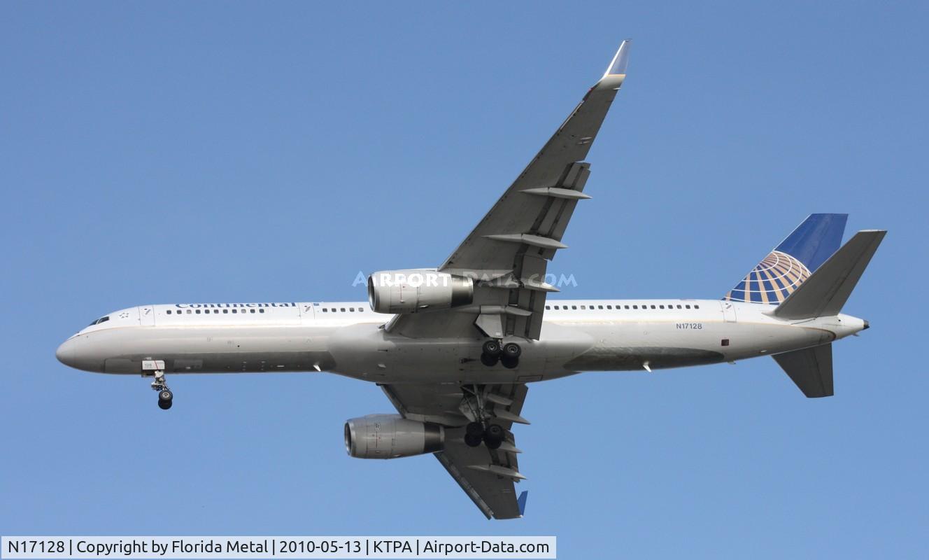 N17128, 1998 Boeing 757-224 C/N 27567, TPA spotting